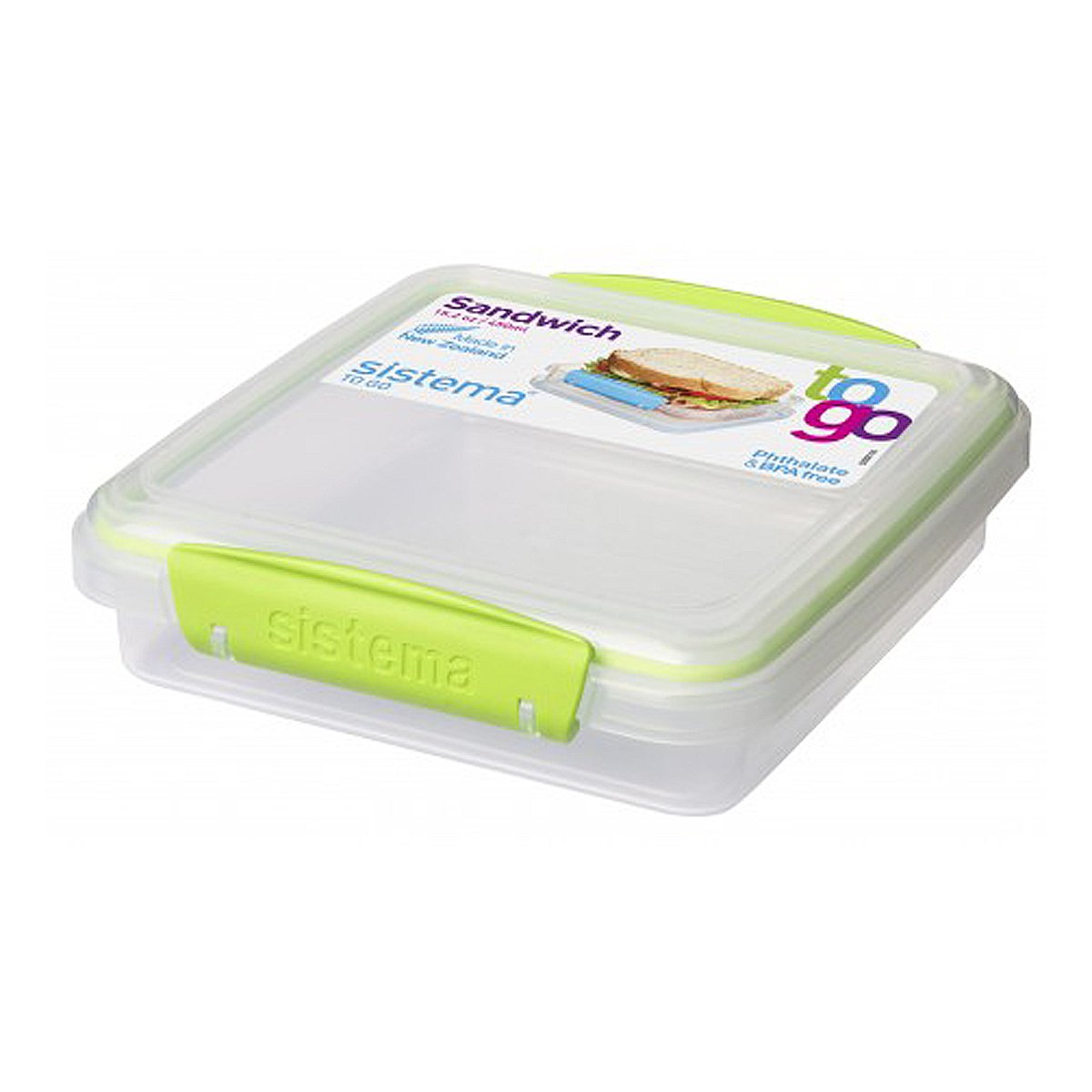 Sistema 21647 Sandwich Box To Go