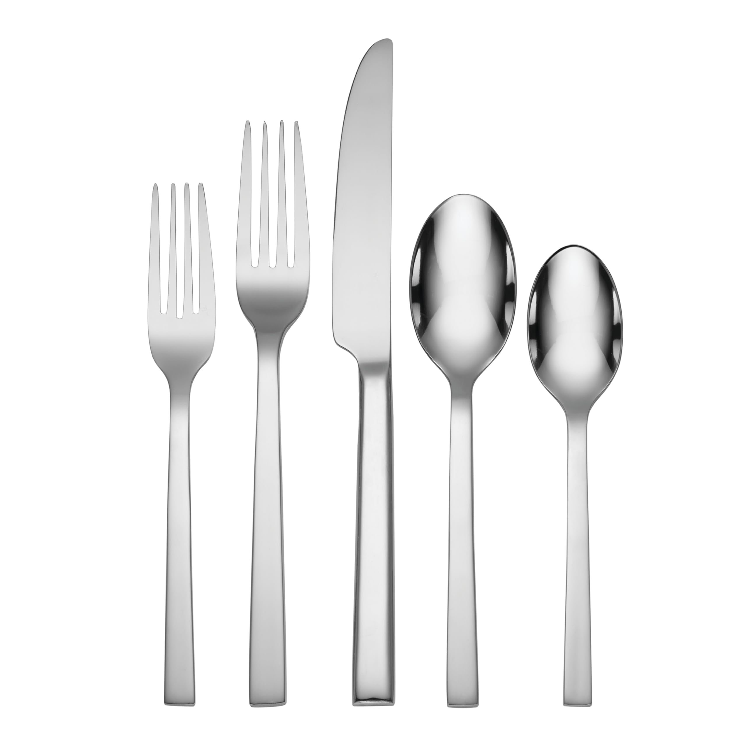 Oneida Chef'S Table 20 Piece Everyday Flatware, Service For 4, 18/0 Stainless Steel, Silverware Set