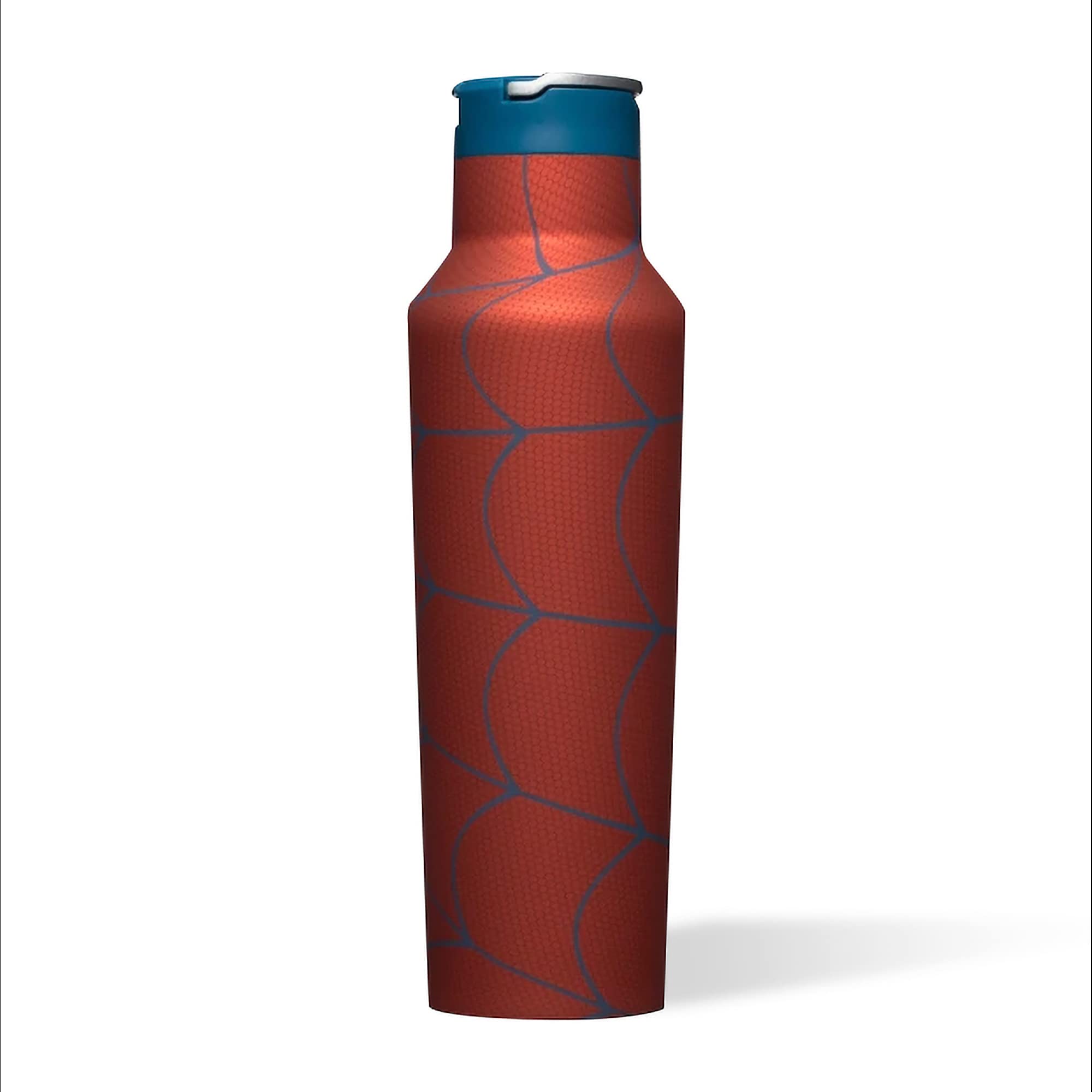 Corkcicle X Marvel Spider-Man Sport Canteen Insulated Tumbler, 20 Oz - Reusable Water Bottle Keeps Beverages Cold For 25 Hours &