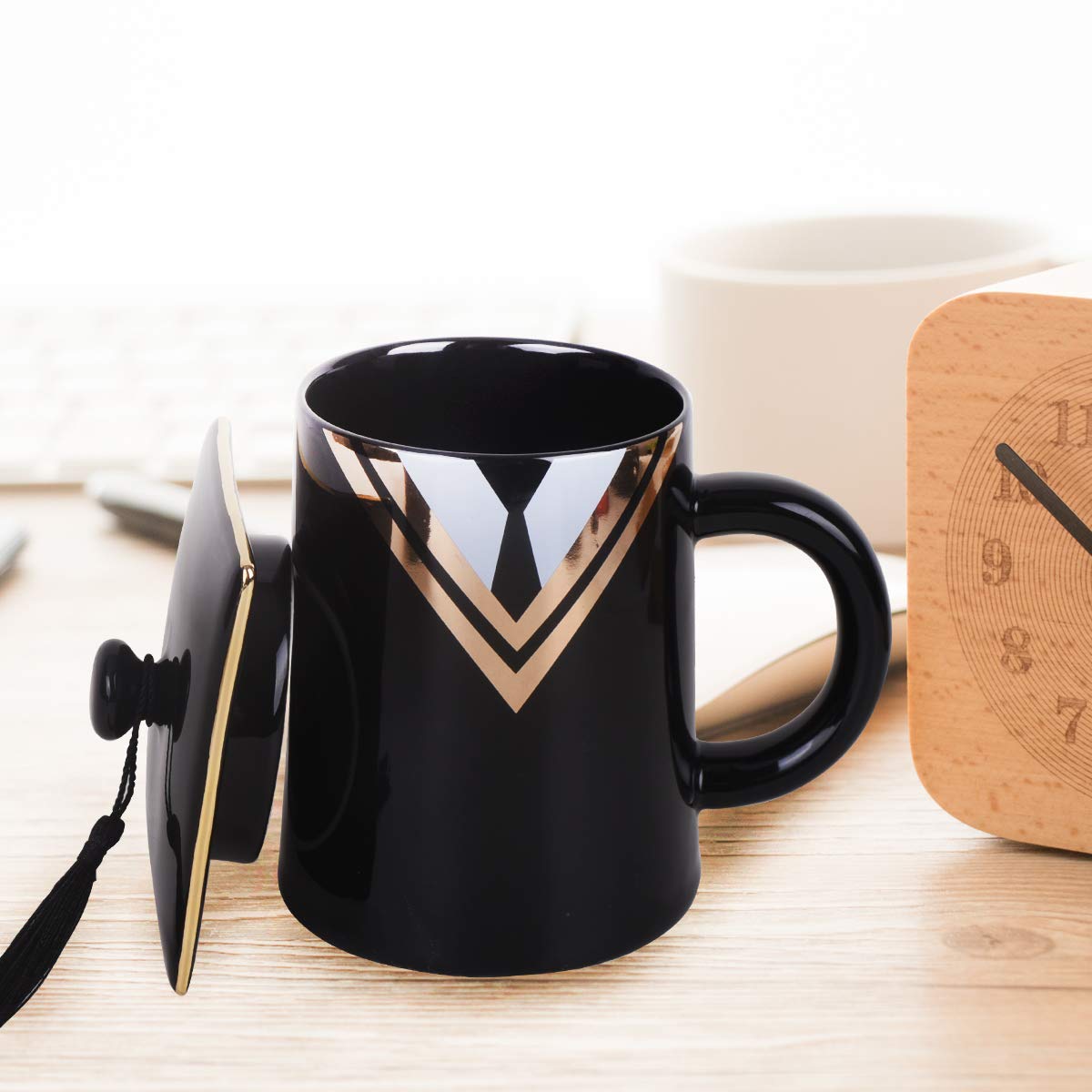 Vencer 2024 ''Happy Graduation'' Graduation Present/Bachelor'S Degree Present-Graduation Cap Mug Bachelor Cap As Graduation Part