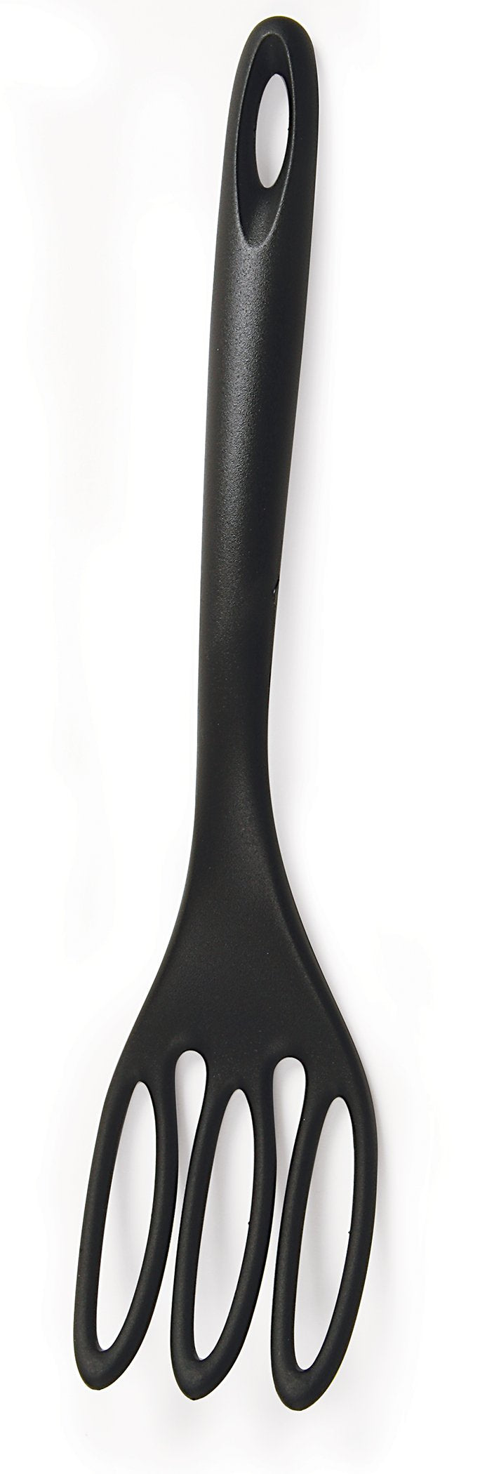 Norpro Jumbo Fiskie Fork & Whisk, 12-Inch, Black, Nylon Material, Model 1723