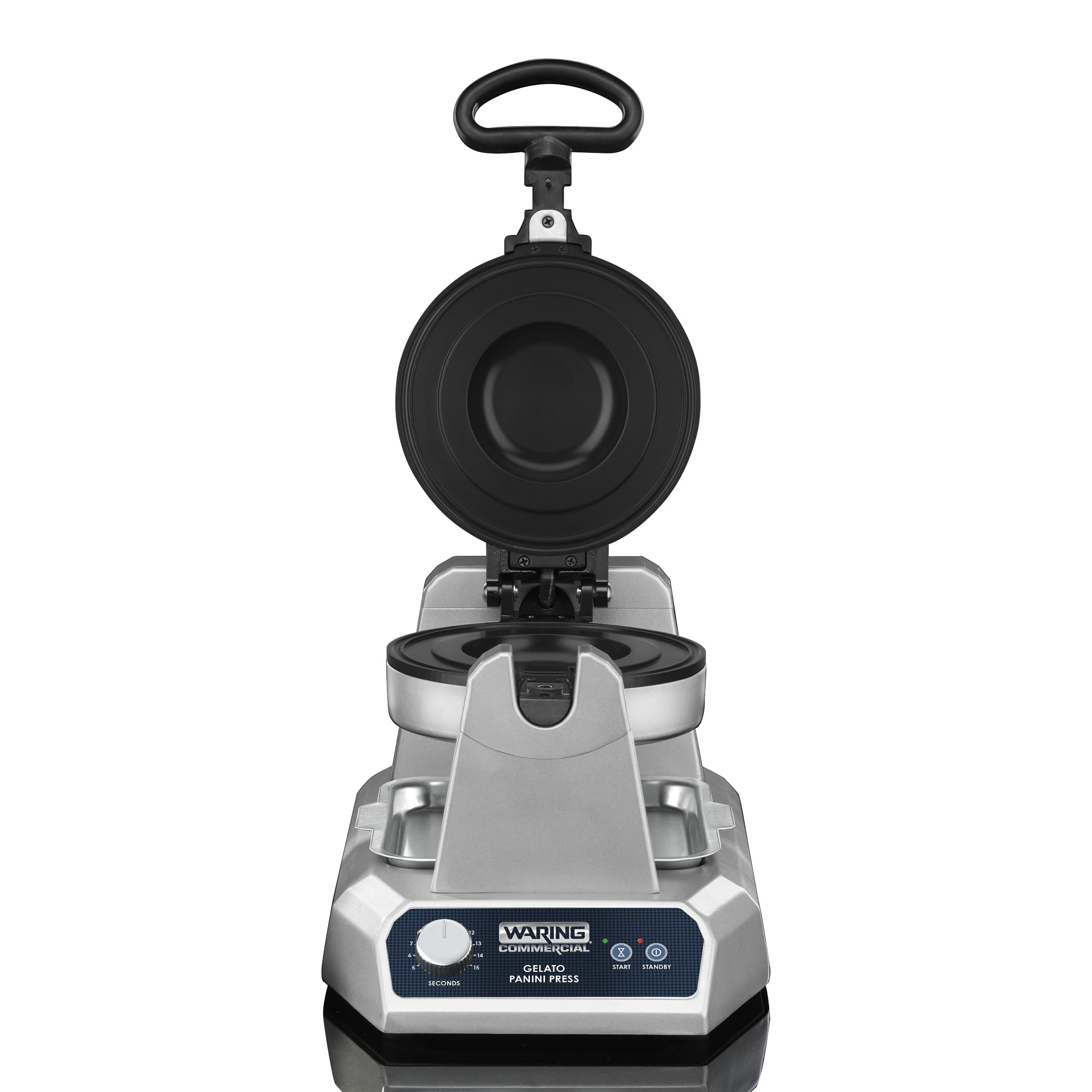 Waring Commercial Gelato Panini Press, UFO Burger Maker, Ice Cream Burger, Triple-Coated Nonstick Plates, 5-15 Second Bake Times