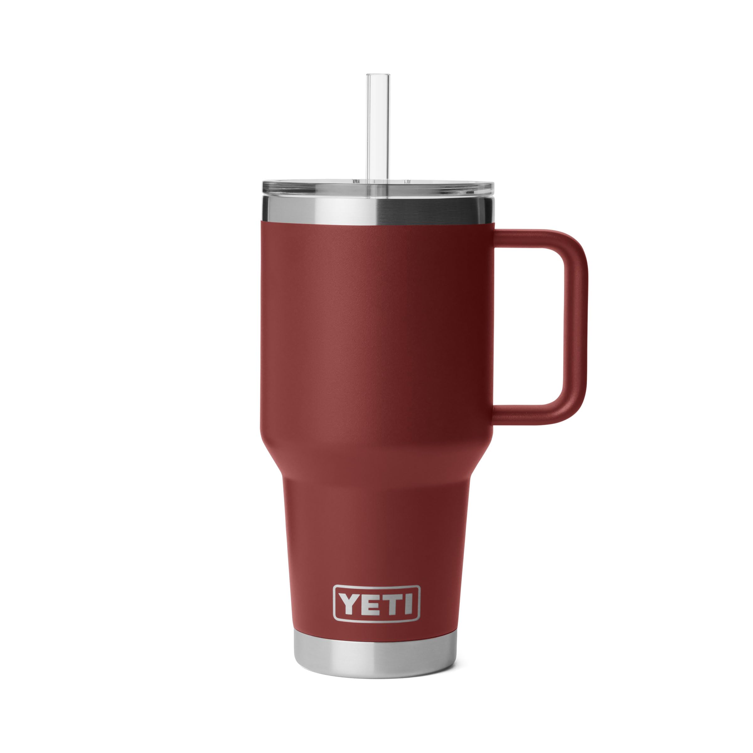 YETI Rambler 35 oz Straw Mug 2.0, Stag Red