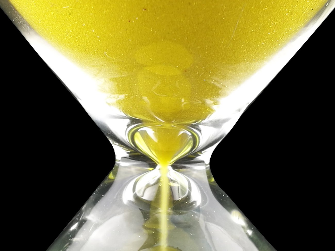 Large Fashion Colorful Sand Glass Sandglass Hourglass Timer Clear Smooth Glass Measures Home Desk Decor Xmas Birthday Gift (Yell