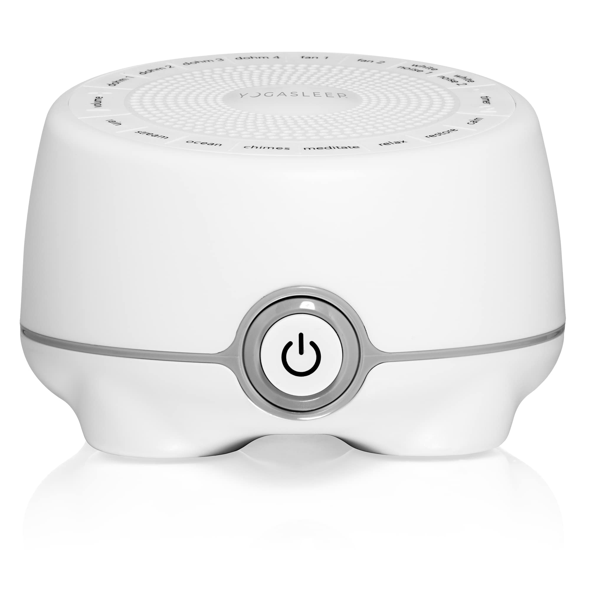 Yogasleep Whish White Noise Sound Machine, 16 Natural & Soothing Sounds, Volume Control For Baby & Adults, Get Office Privacy, C