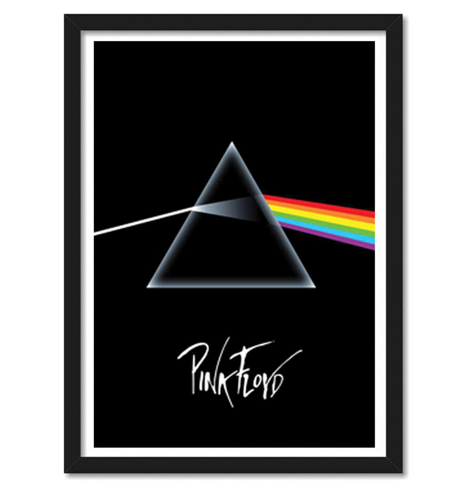 Good Hope - Pink Floyd Framed Poster Acrylic Glass For Room & Office (10 Inch X 13 Inch, Multicolor)