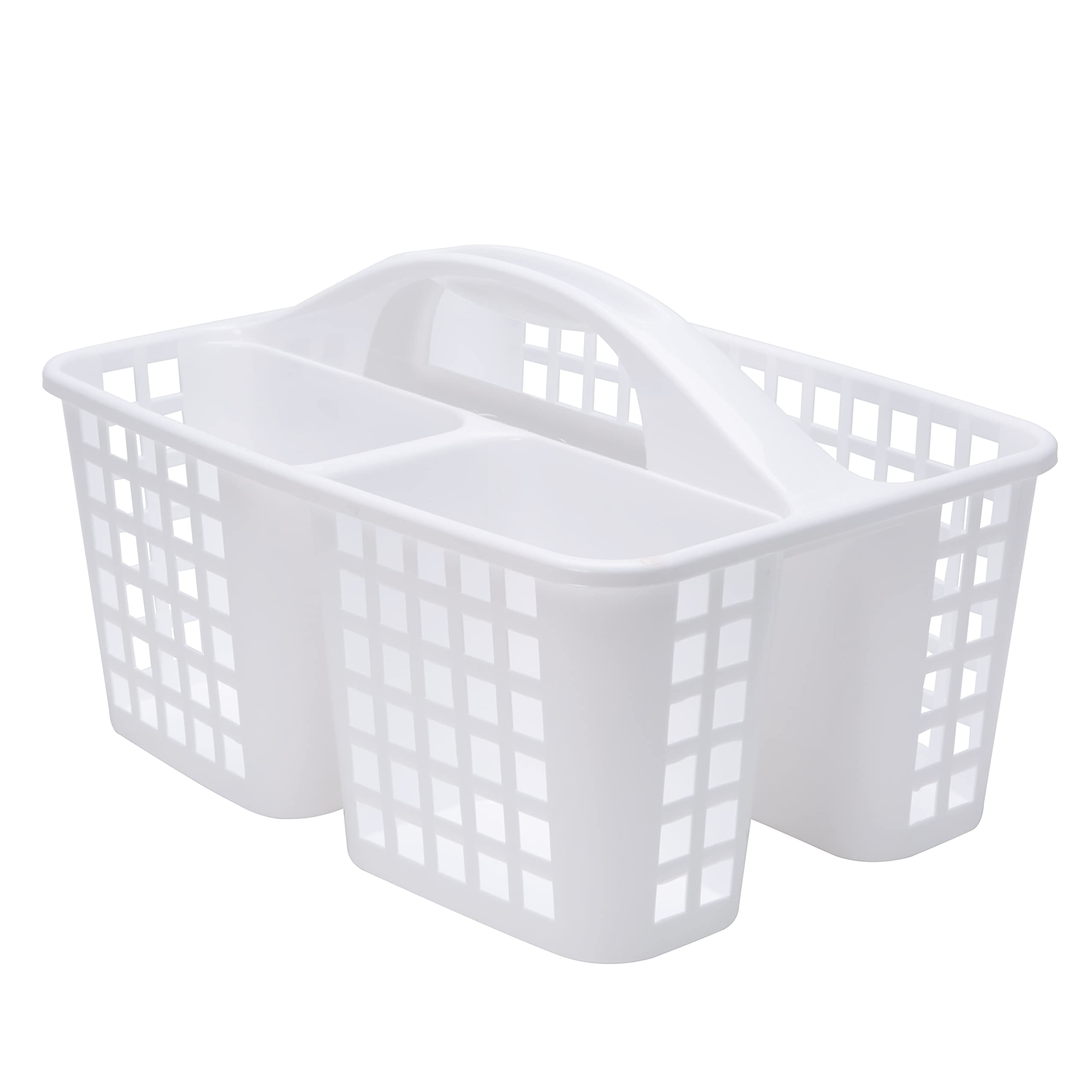 Simplify 2 Pack Utility Caddy | Dimensions: 12''X 9.2''X 7.5'' | 3 Compartments | Great For Home | Dorm | 3 Compartments | Home