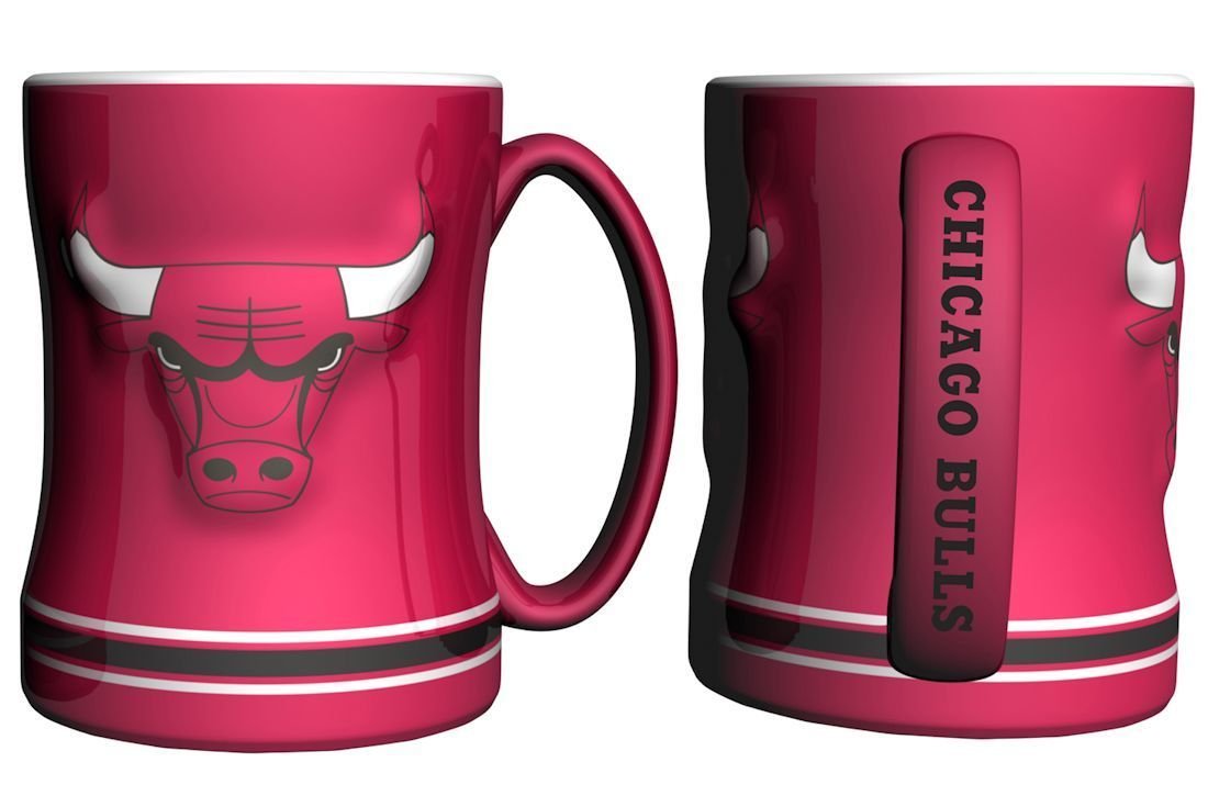 Nba Chicago Bulls 298522 Coffee Mug, Team Color, 14 Oz