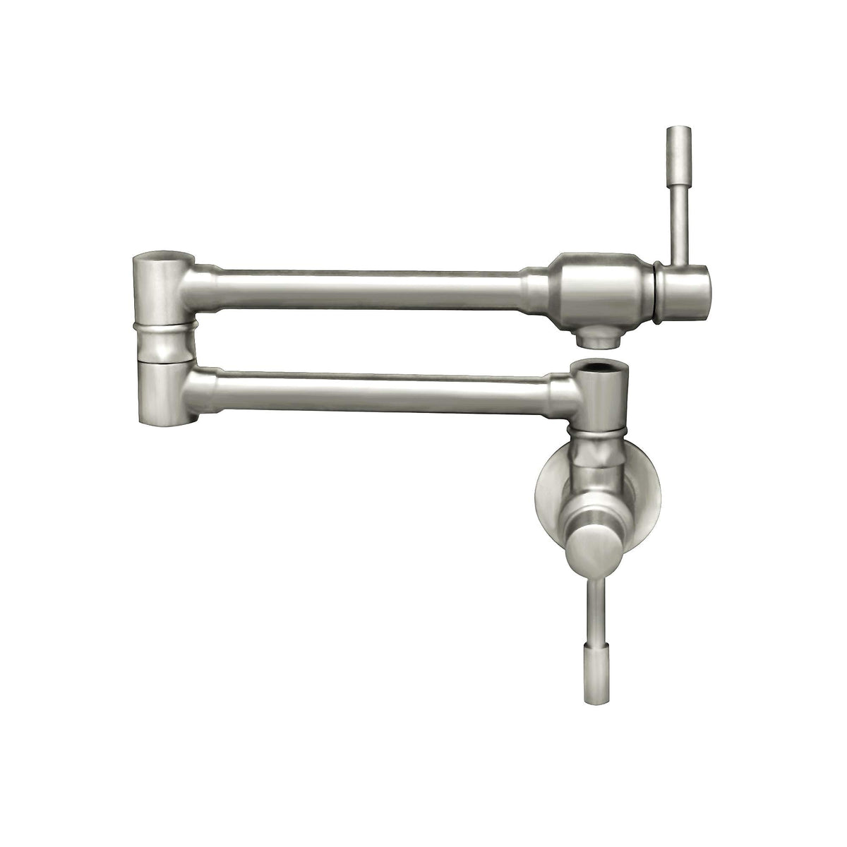 Waterhaus Double Handle Deck Mounted Pot Filler Faucet