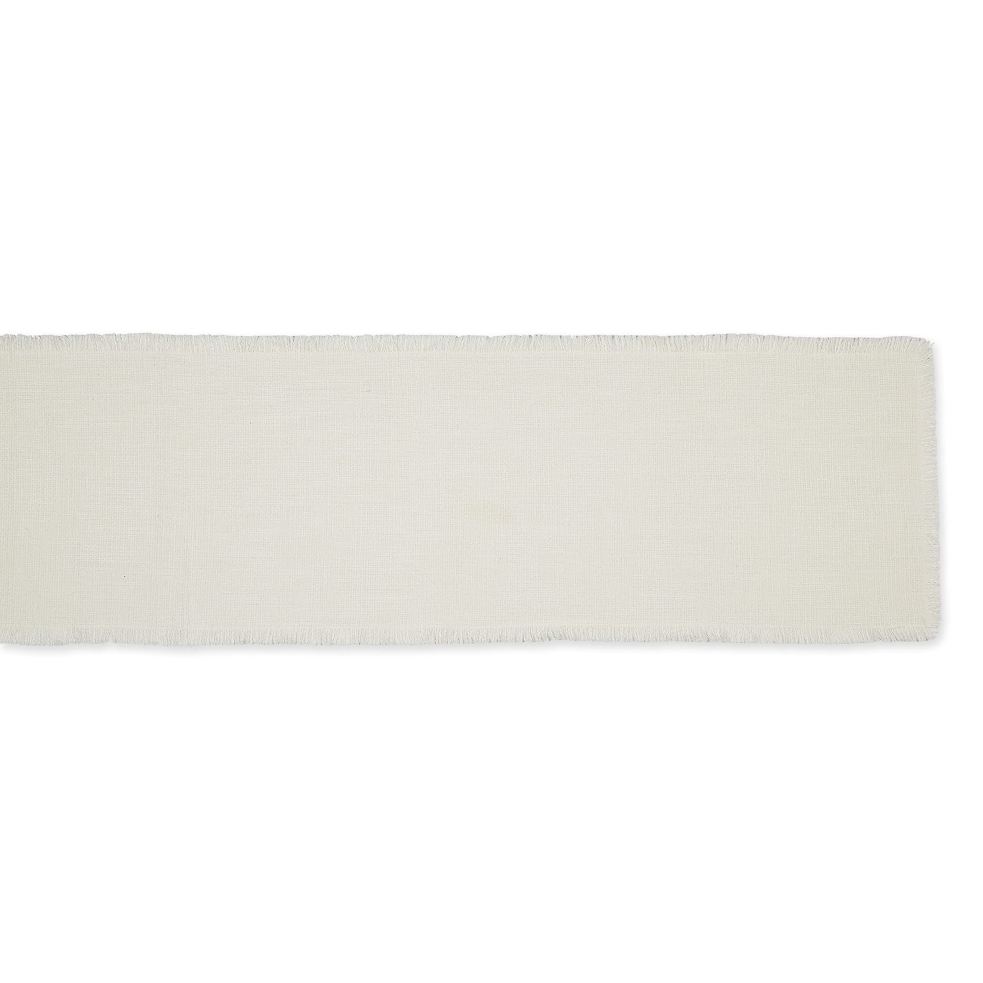 Dii Linen Tabletop Collection Machine Washable, Table Runner, 14.5X72, Cream