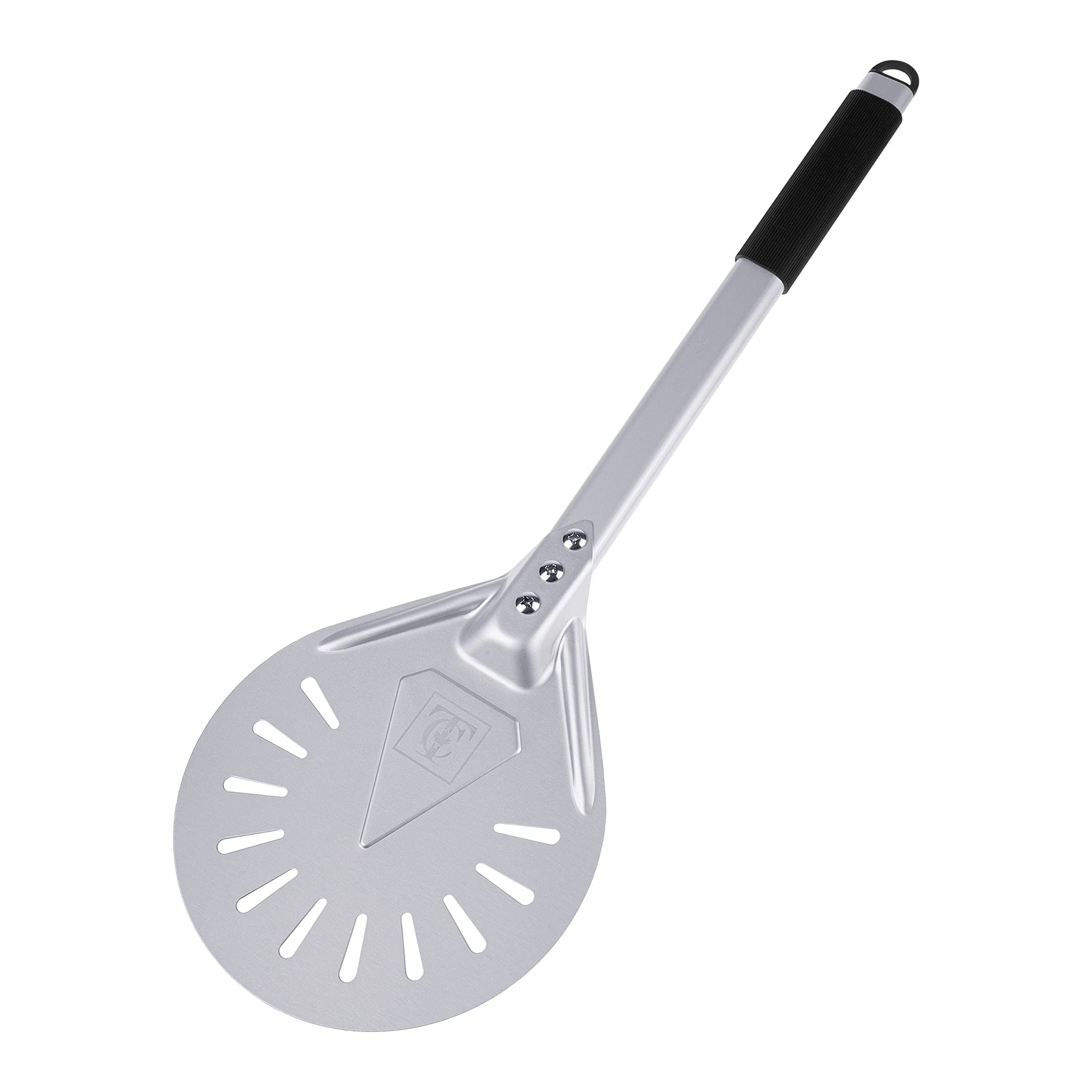 Tc Logo 9 Pizza Turning Peel & Paddle, Oven Accessories With Aluminum Plate And Rubber Handle Tool Use For Bread Peel, Pastry Do