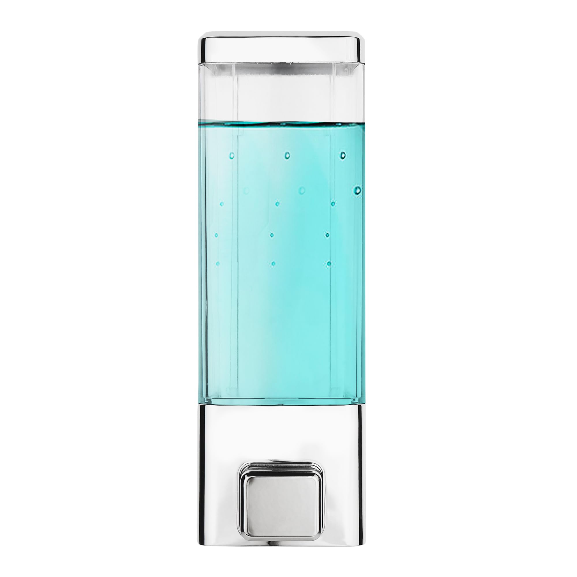 Bath Guru Multi Purpose Plastic Wall Mounted Shampoo Conditioner Hand Wash Gel Dispenser Liquid Soap Sanitizer Dispenser For Bat