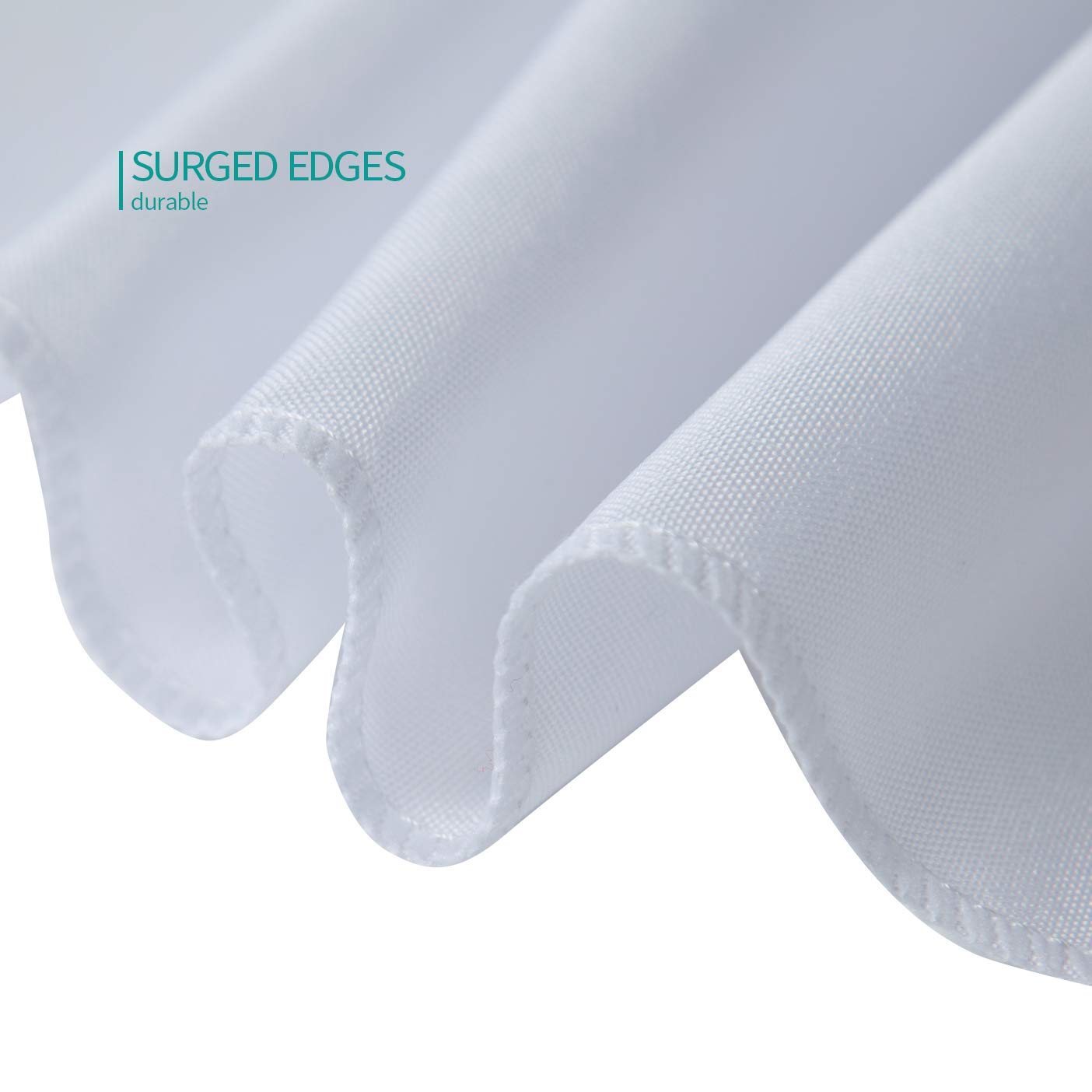 Surmente Tablecloth 6 Ft Rectangular Polyester Tablecloth Tablecloths For Rectangle Tables For Weddings, Banquets, Or Restaurant