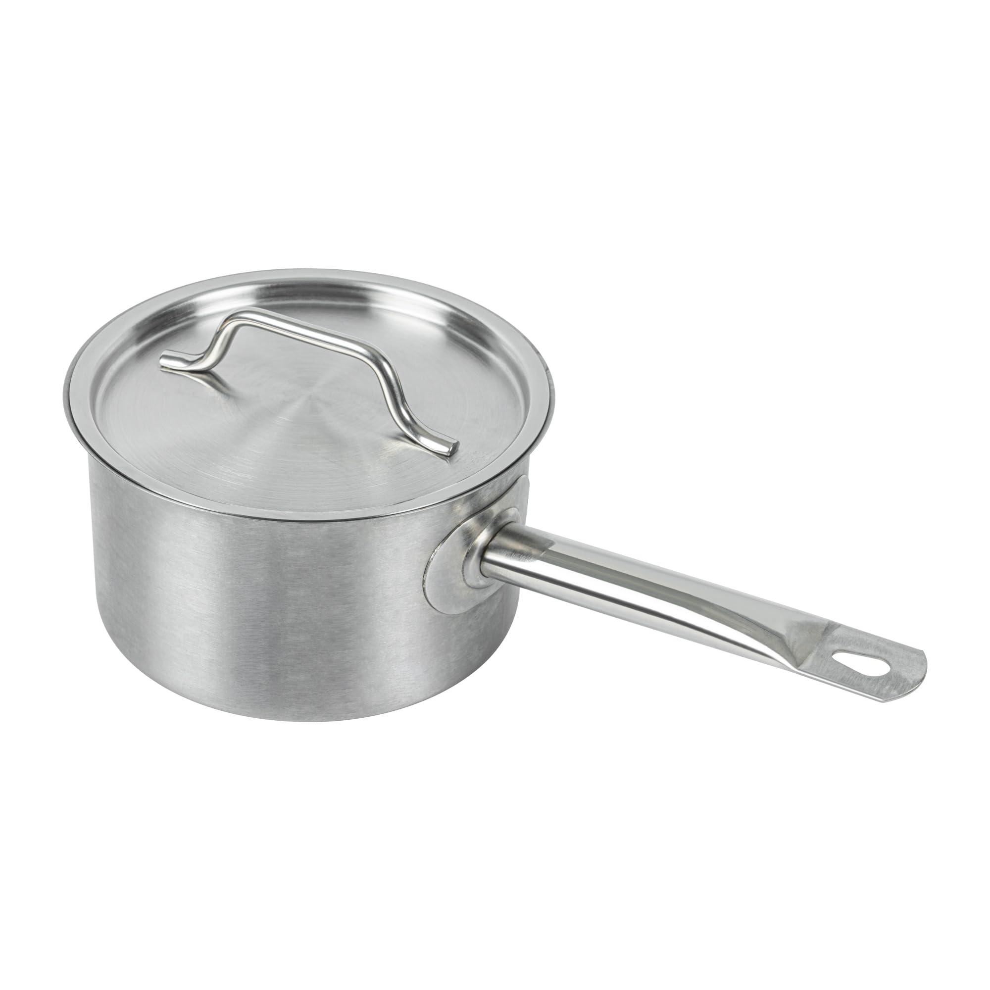 Restaurantware Stainless Steel Sauce Pan Lid, 7 x 2 In