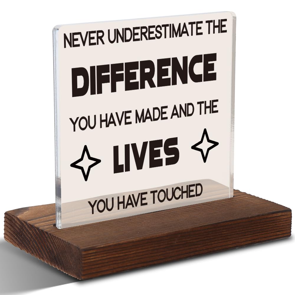 Occupational Therapy Gifts, Occupational Therapy Plaques, Doctors Day Gifts for Occupational Therapy, Modern Acrylic Desk Plaqu