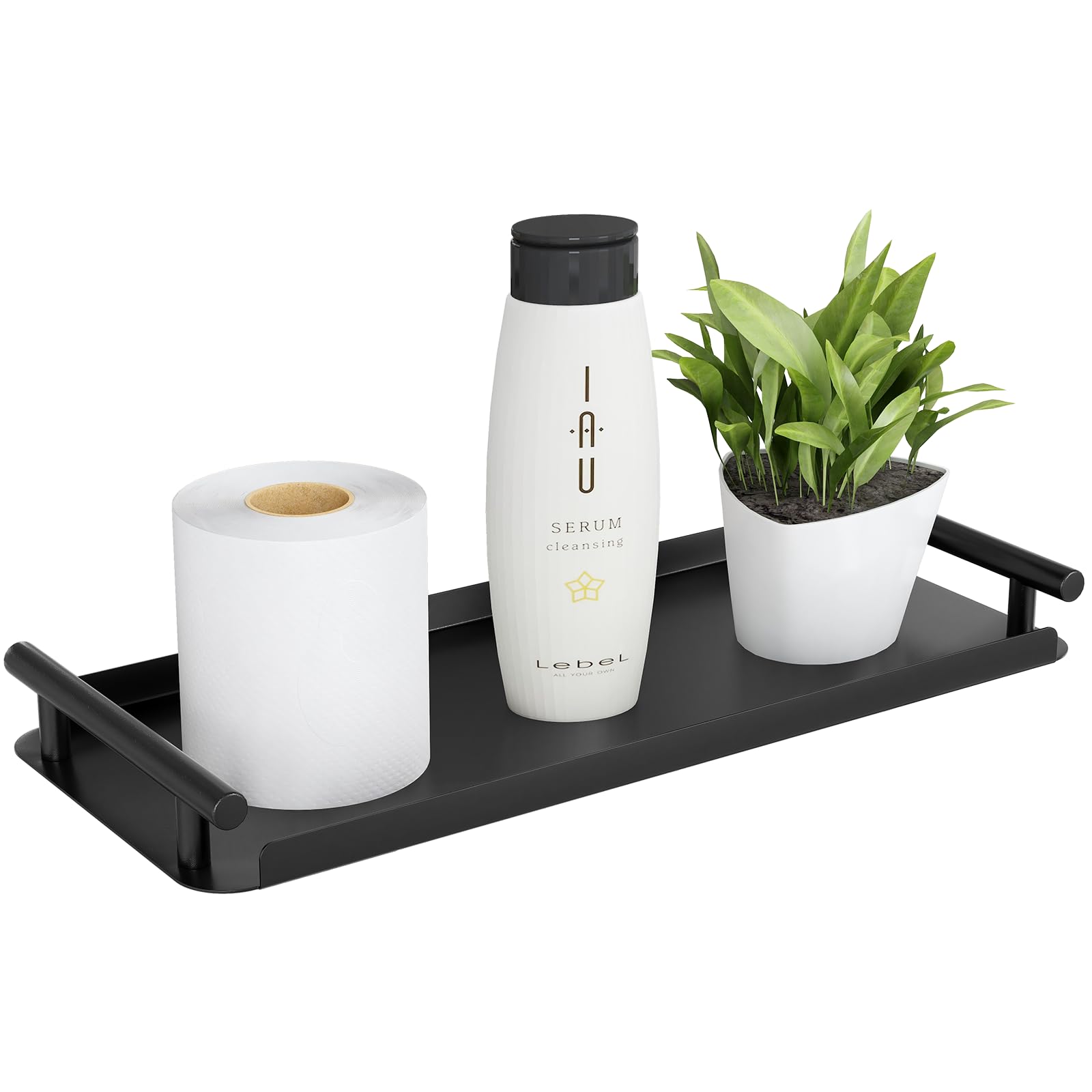 Feilern Toilet Paper Basket, Stainless Steel Toilet Tank Tray With Handle For Organizing - Toilet Paper Basket Storage For Toile