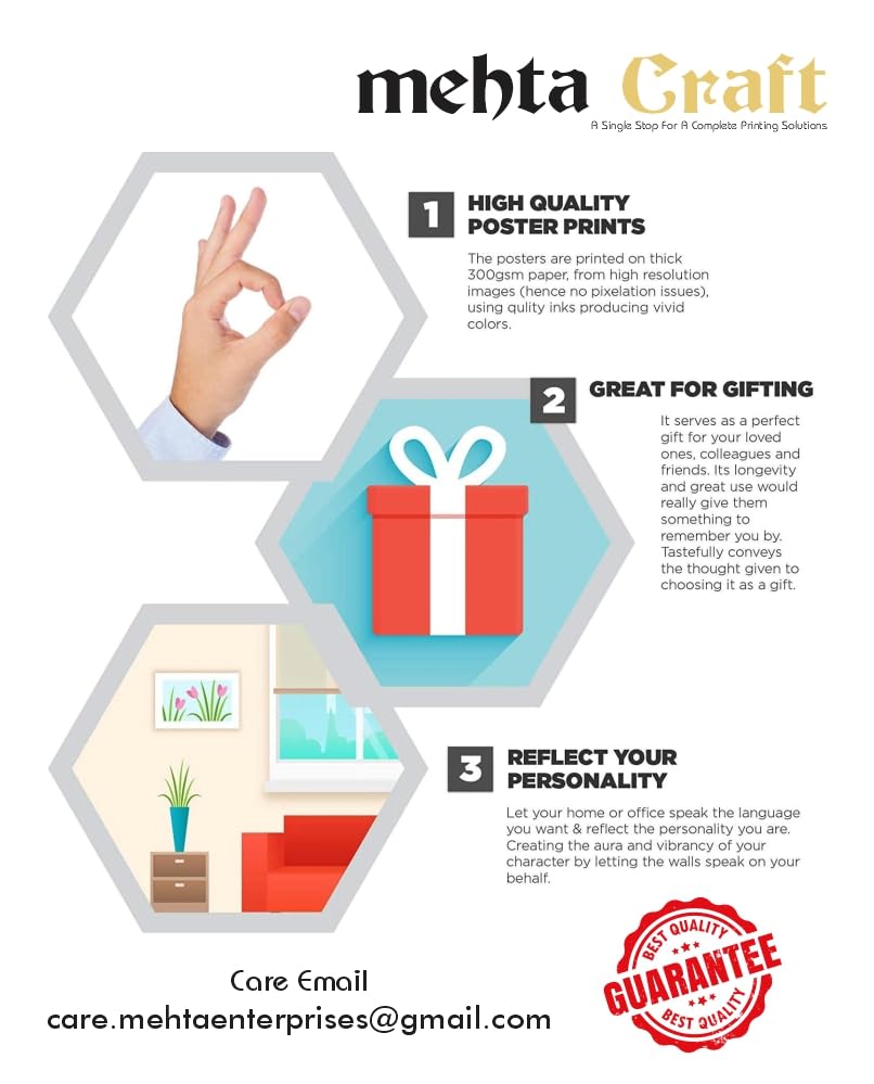 Mehta Craft Bal Krishna Poster For Pregnant Women | God Posters For Room Decorations, Posters For Bedroom, Mandir Room Wall Post