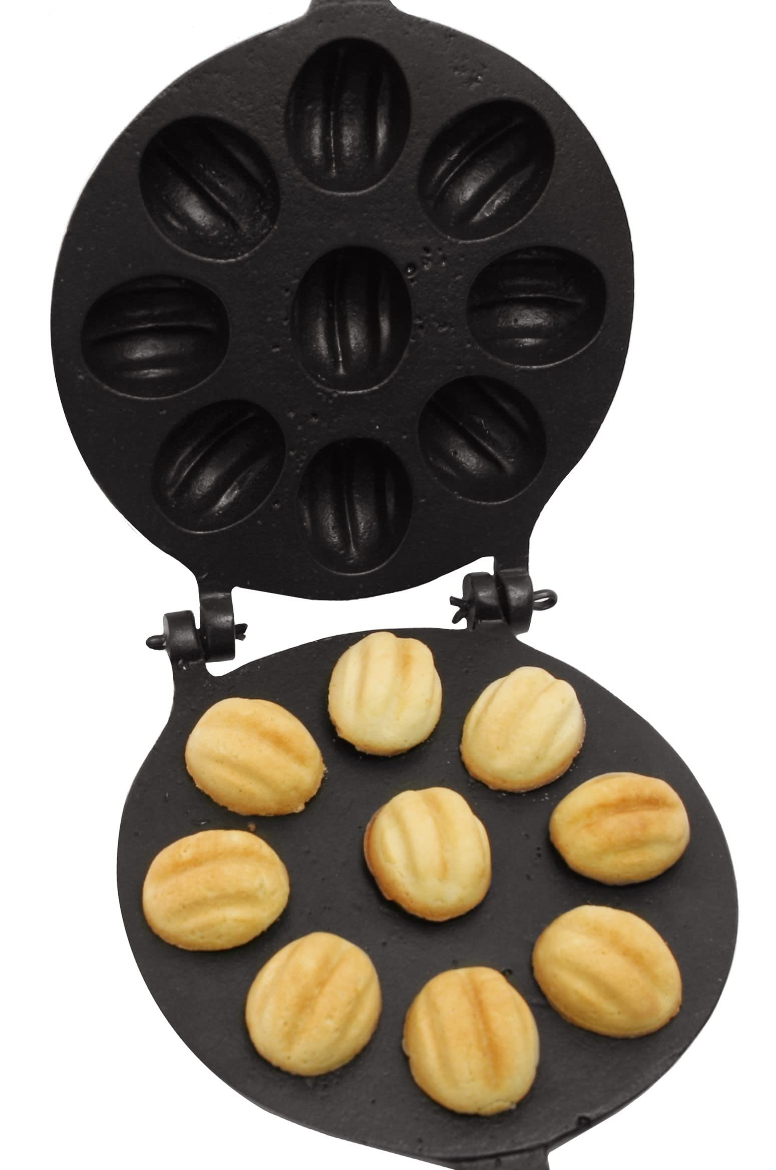 Walnut Cookie Mold Maker 9 Non-Stick - Oreshki Mold Maker - Walnut Cookie Molds - ???????? Russian - Oreshki Maker - Walnut Cook