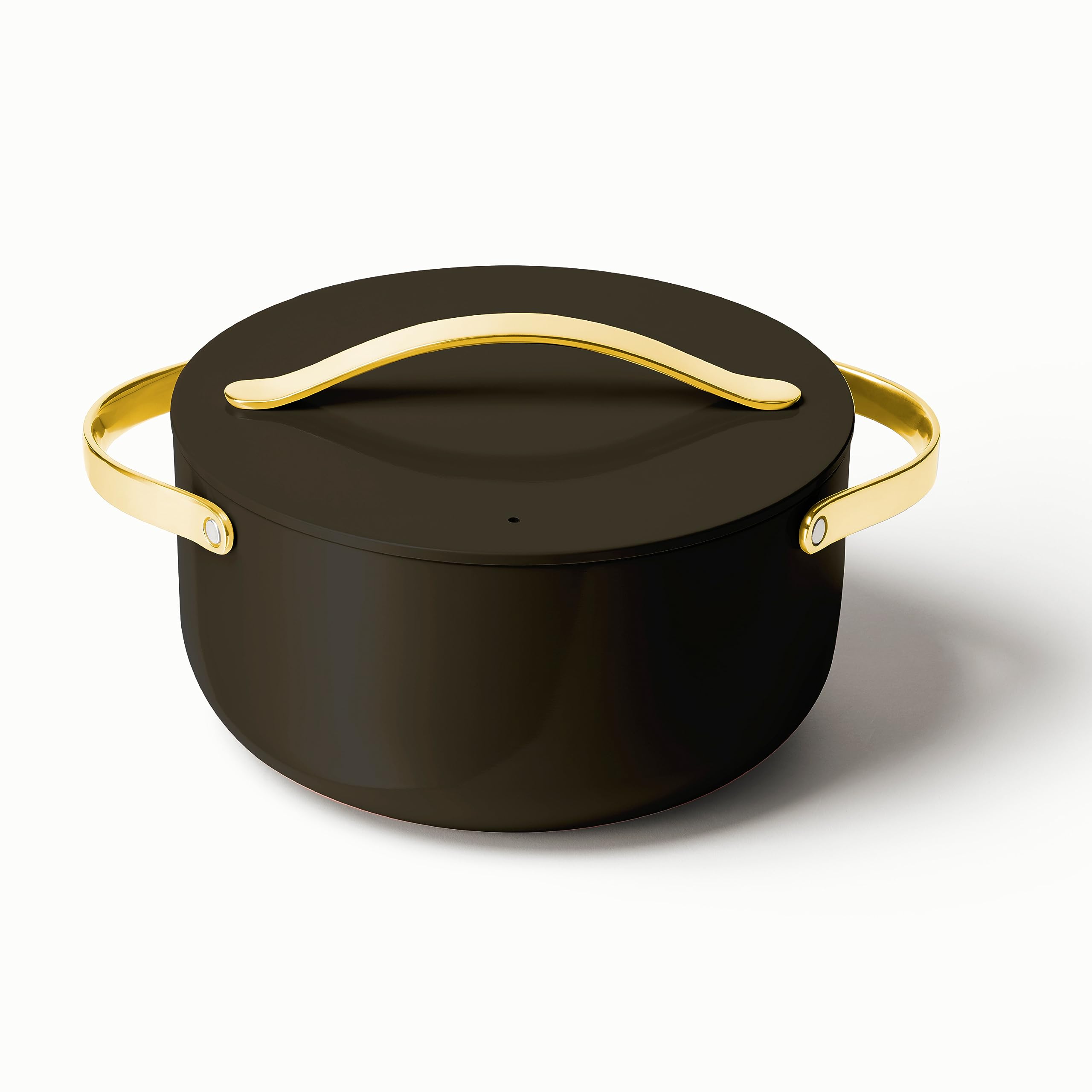Caraway Nonstick Ceramic Dutch Oven Pot with Lid (6.5 qt, 10.5) - Non Toxic, PTFE & PFOA Free - Oven Safe & Compatible with All 