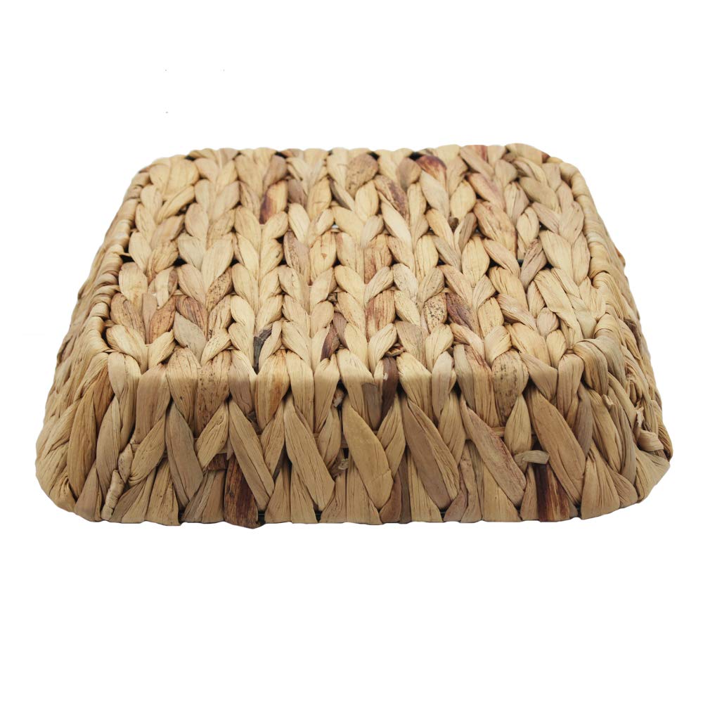 Grass Weaving Tray, Grass Storage Bins For Fruit Or Tea,Arts And Crafts. (1) (Rectangle-1Pc)