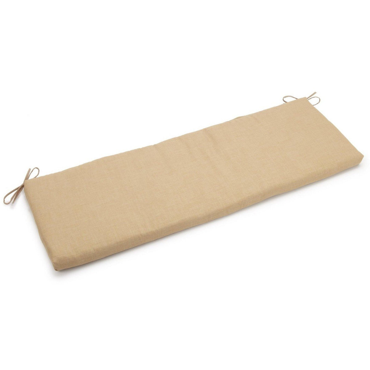 Blazing Needles Indoor/Outdoor Bench Cushion, 57'' Wide, Sandstone