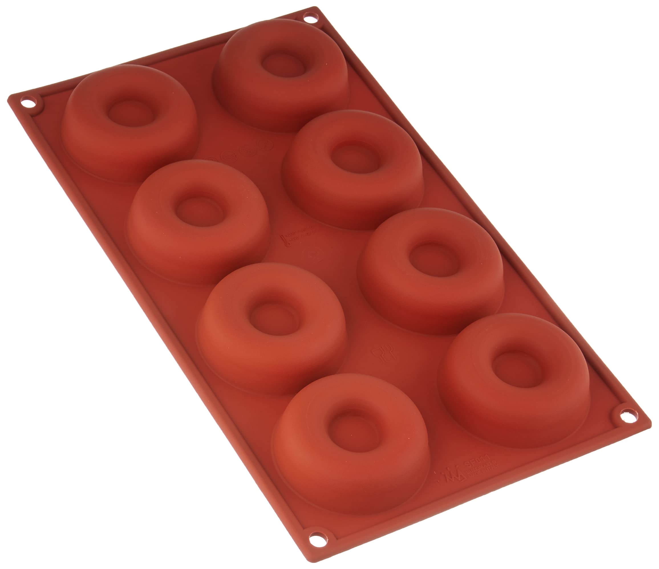 Silikomart Sf011/C Silicone Classic Collection Mold Shapes, Ring, Medium