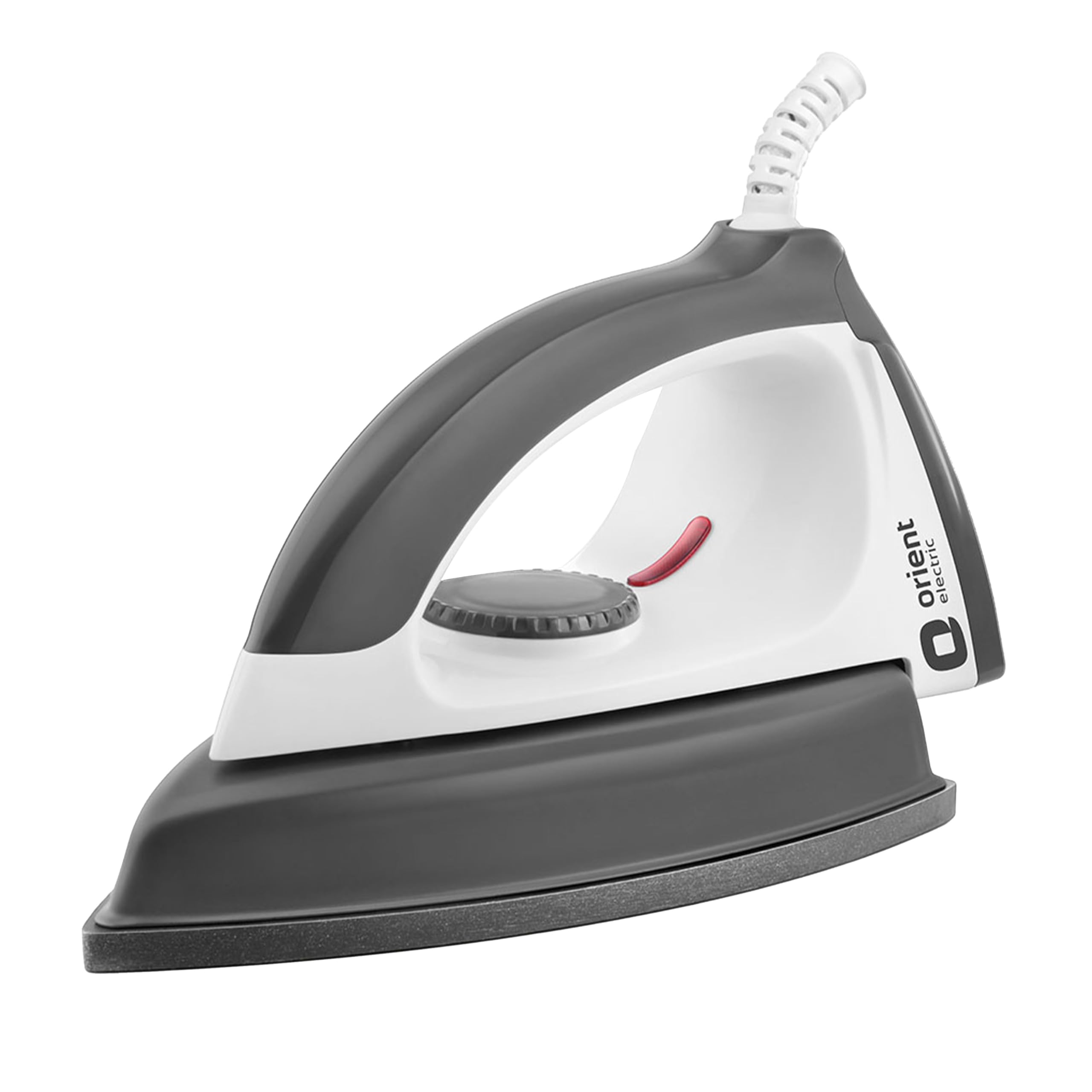 Orient Electric Ultimate |1000W Heavy Weight Dry Iron (Press) | NonStick Weilburger Coating| Silver Layered Thermostat| UShape