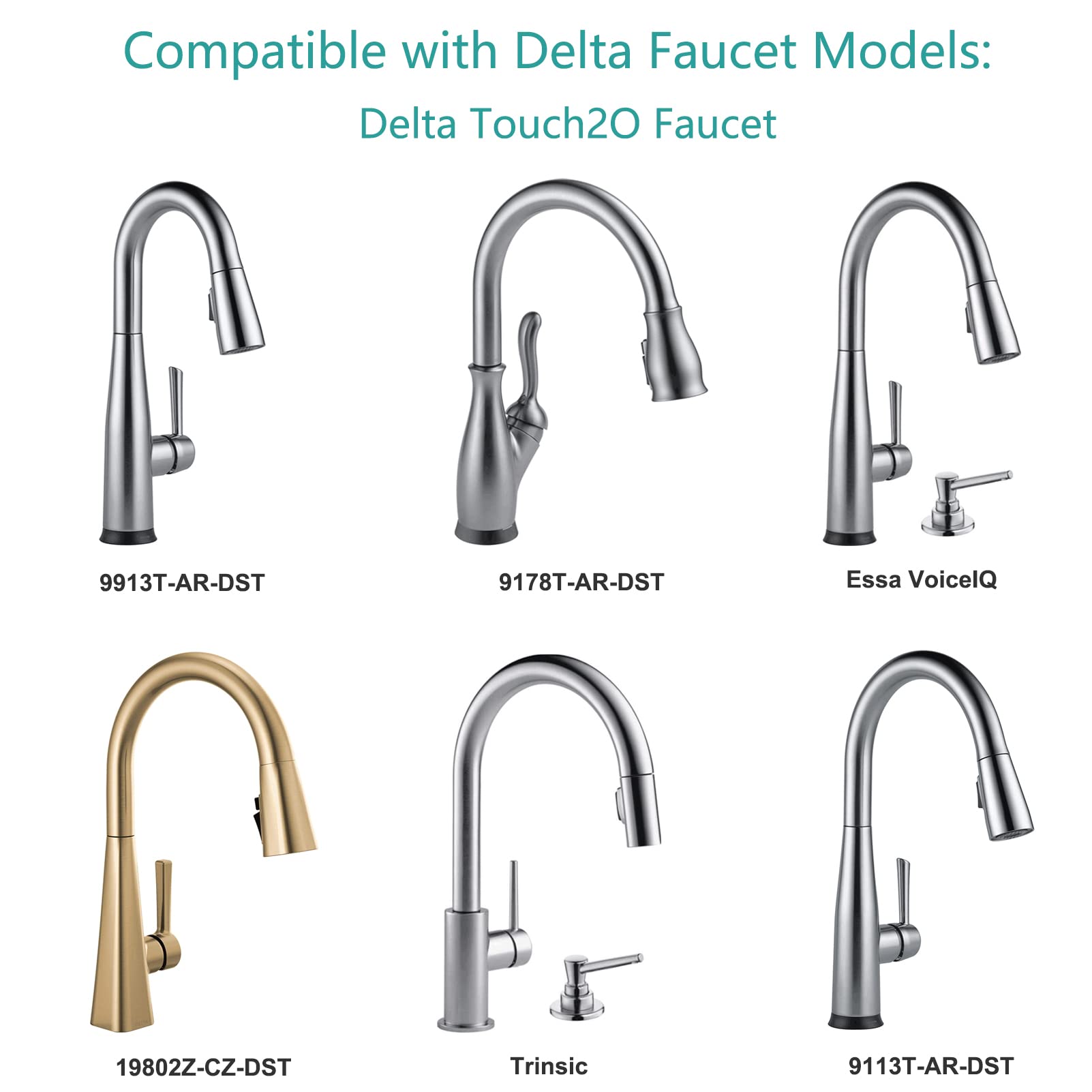 9V Faucet Replacement Power Supply For Delta Faucet Power Adapter Ep102157 Compatible With Delta Faucet 9913T-Ar-Dst 9178T-Sp-Ds