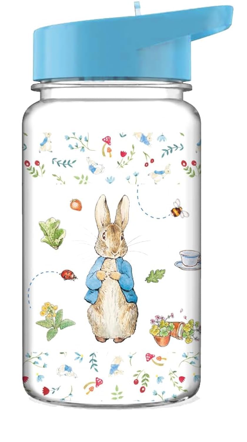 Robert Frederick Childrens Water Bottle Beatrix Potter Design  500ml and BPA Free  Perfect for Young Children