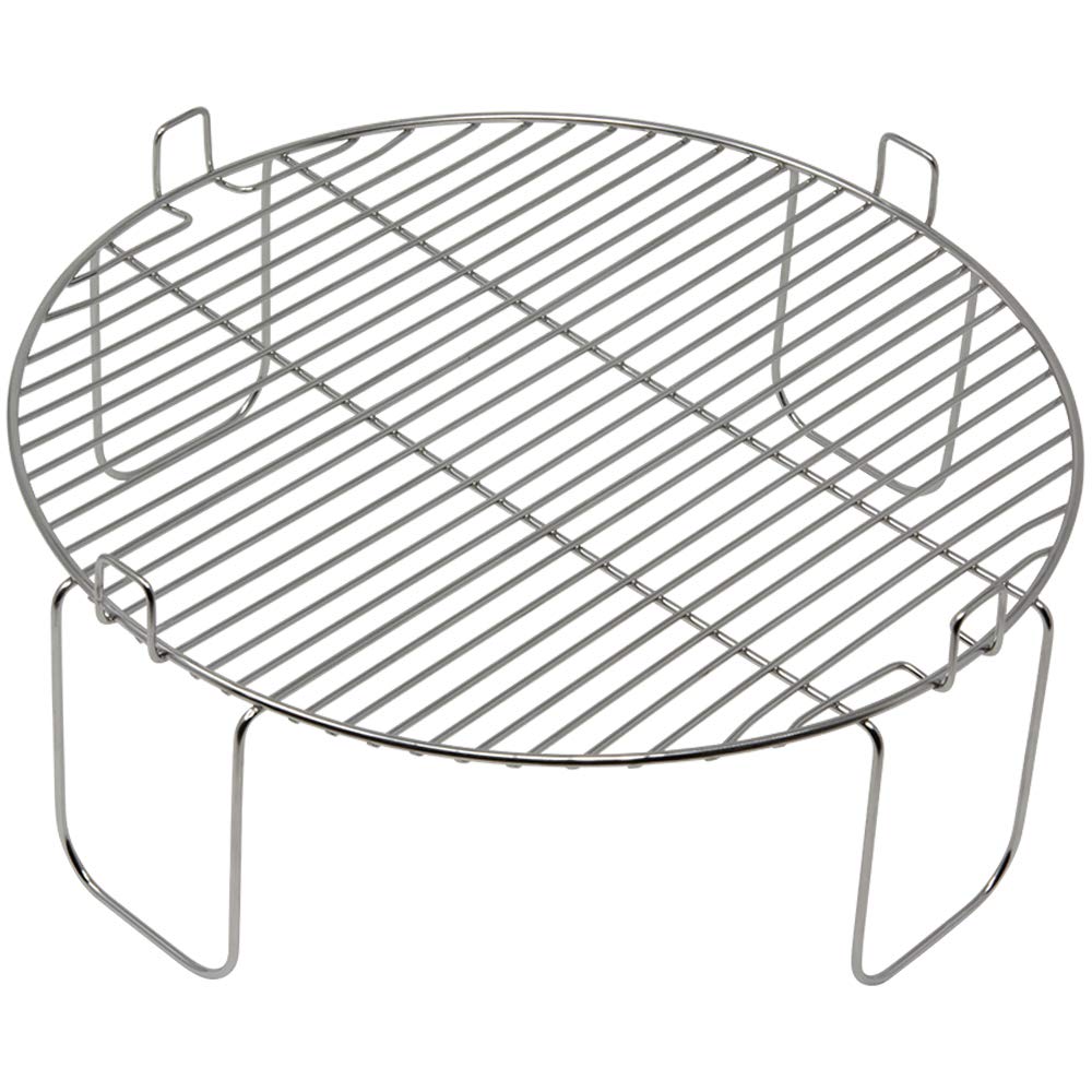 4 Inch Stainless Steel Grill Rack Compatible With Nuwave Oven Pro, Primo, Nutrichef, Black Decker  Reversible Grate Accessory Fo
