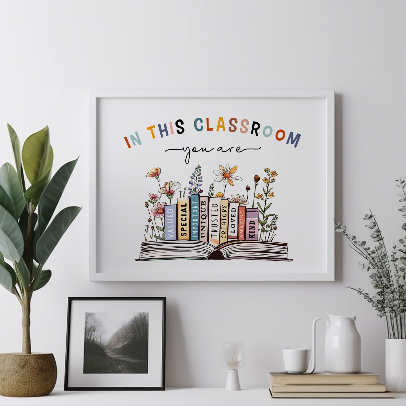 Classroom Decor, Teacher Back To School Tapestry, In This Classroom, First Day Of School, Classroom Gift For Teacher, Classroom