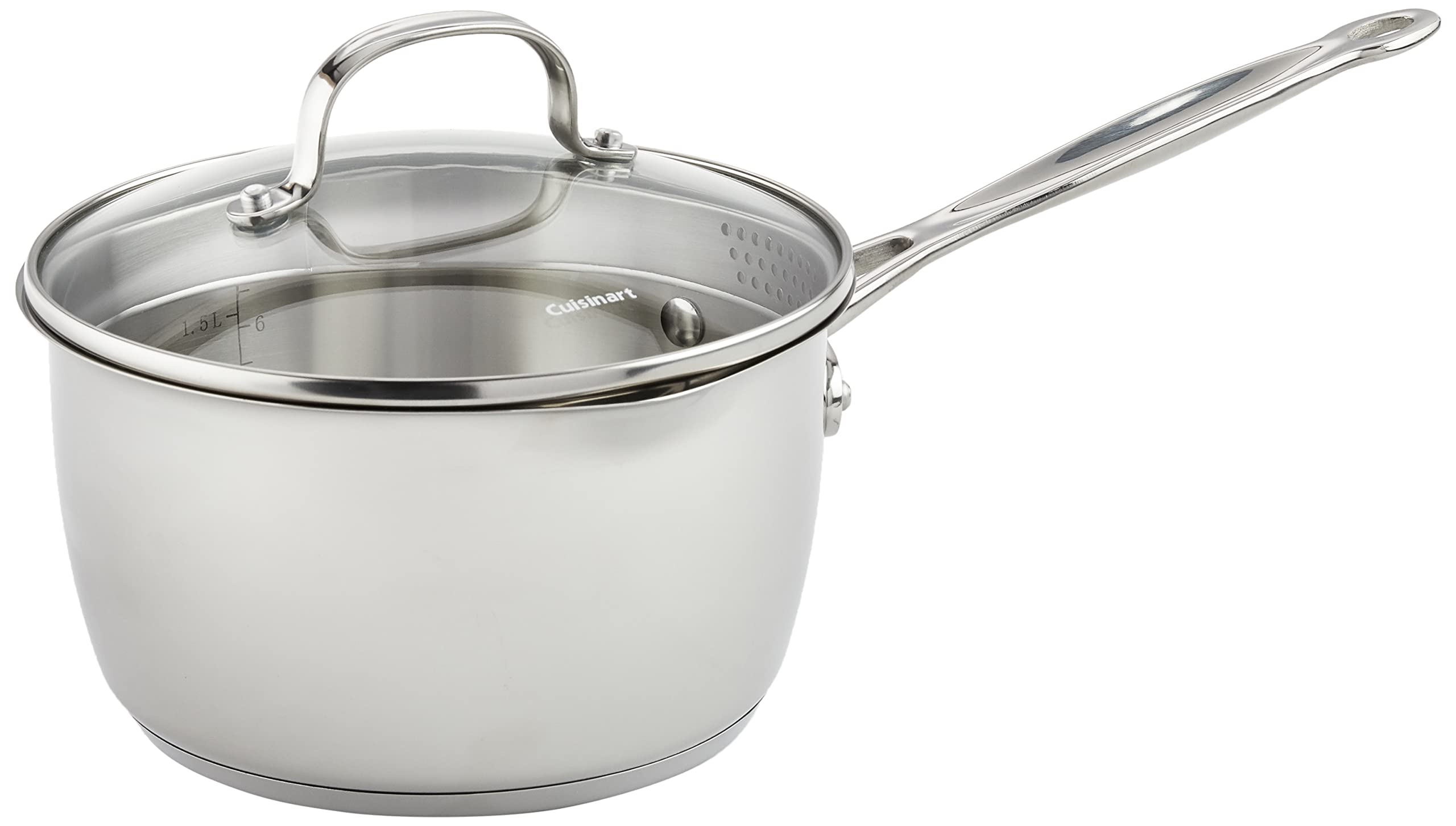 SAUCEPAN W/LID SS 2QT (Pack of 1)