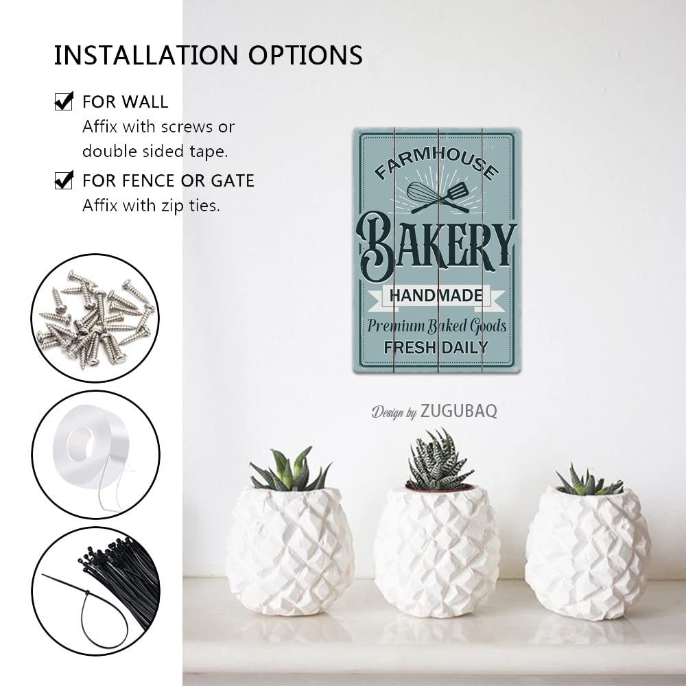 Funny Kitchen Signs Decor-Kitchen Farmhouse Decor-Personalized Kitchen Metal Sign-Retro Kitchen Counter Accessories-12x8 Inch Ha