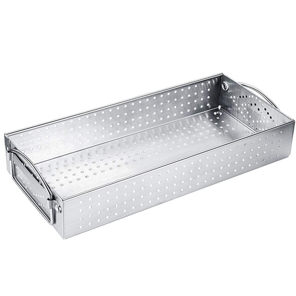 Aiyoo Mesh Cutlery Tray- 1 Compartments 304 Stainless Steel Kitchen Utensil Drawer Organizer/Silverware Storage Kitchen Utensil