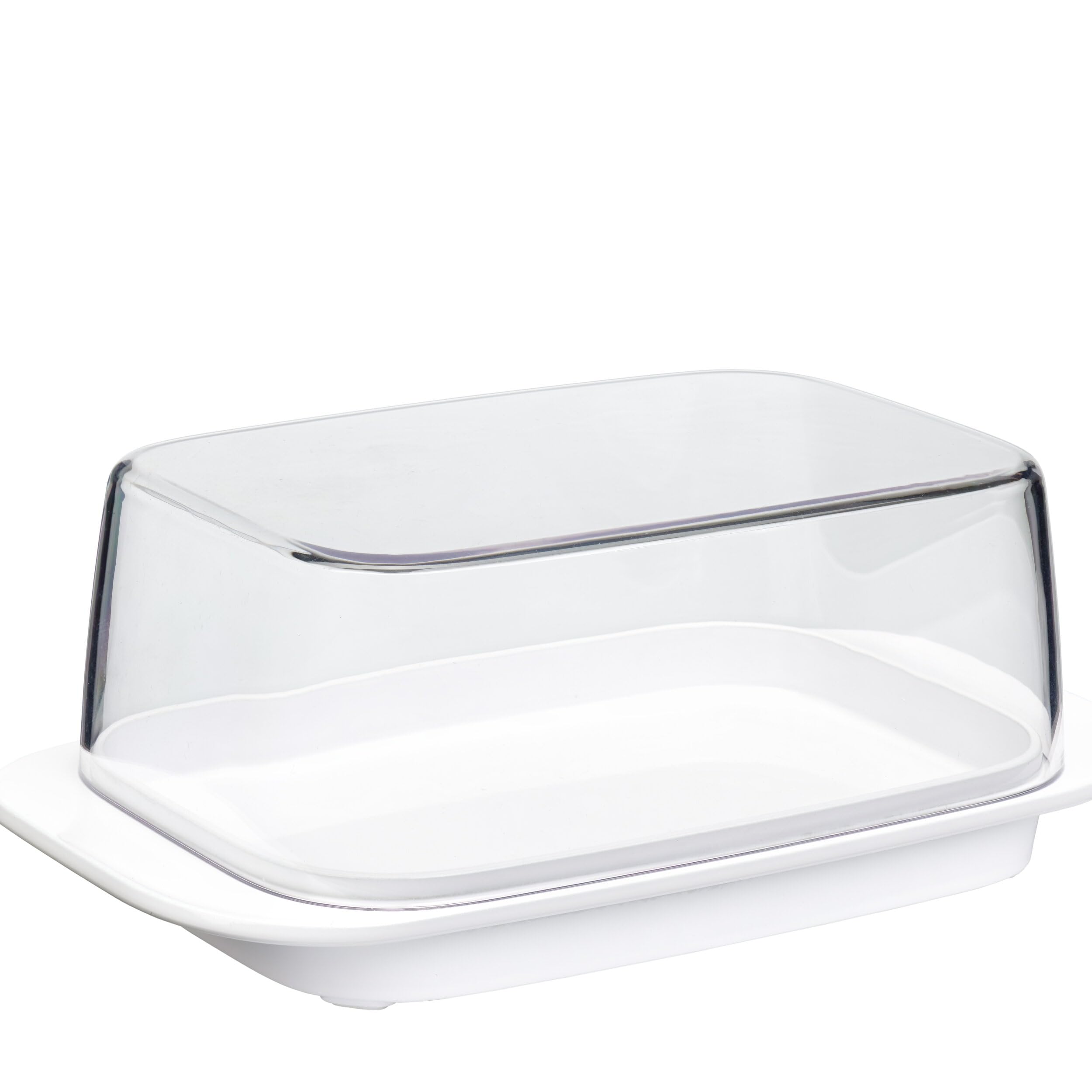 Butter Dish - White