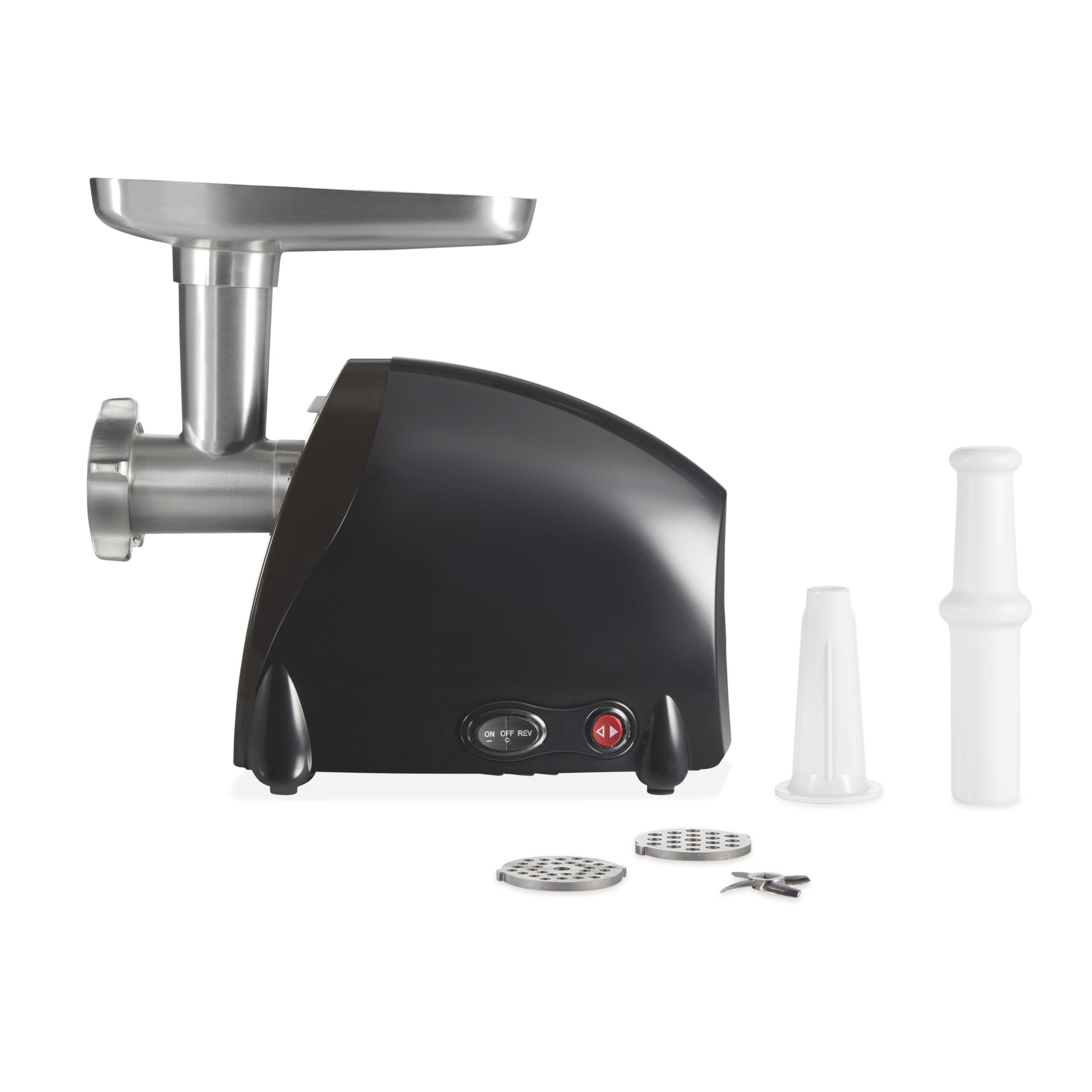 Weston Electric Meat Grinder & Sausage Stuffer, Num. 5 500 Watt, 5/8 HP Motor, Grinds 2 lbs Per Minute, Includes Stainless Steel