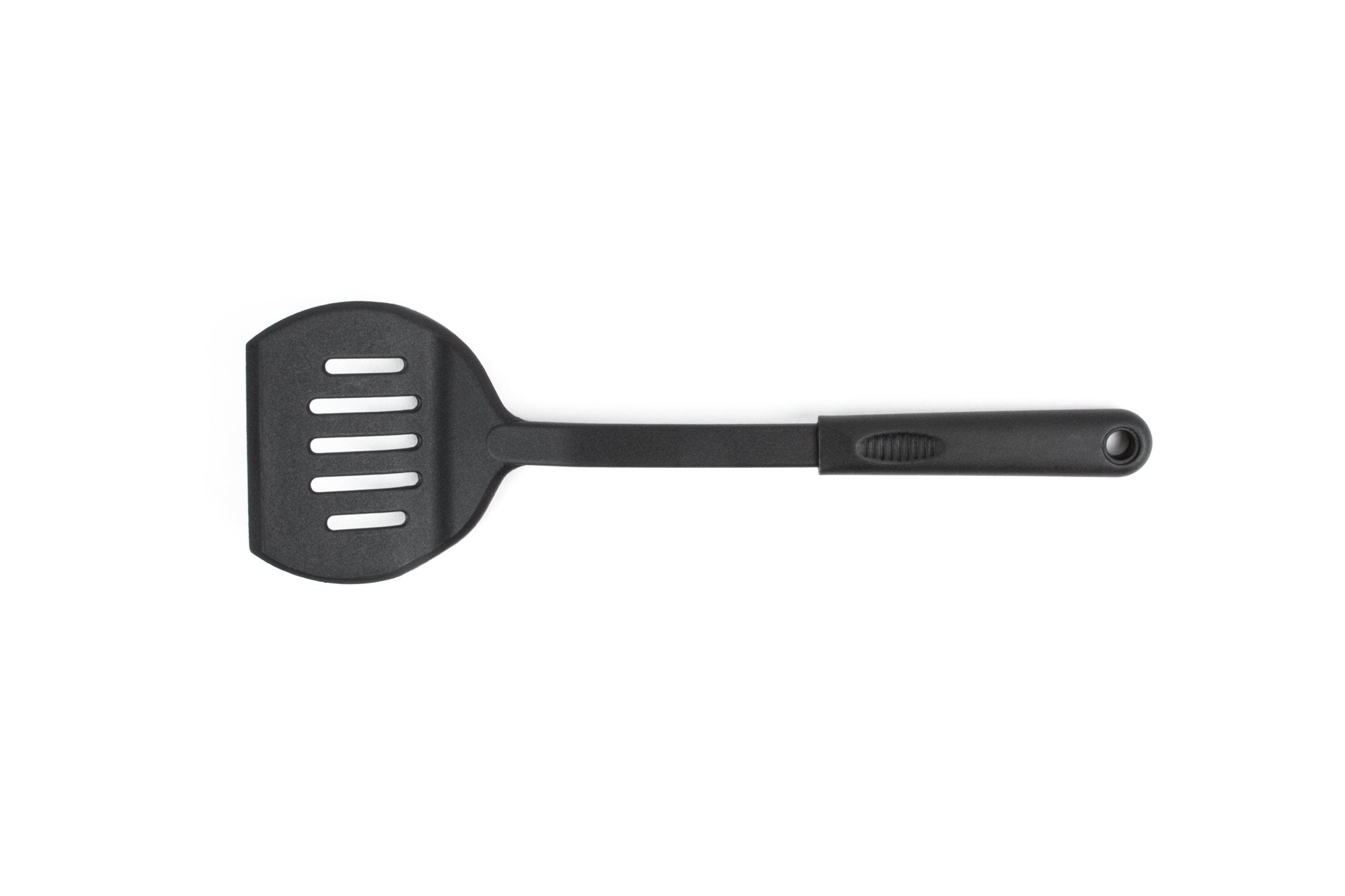 Fox Run Nylon 11.5-Inch Wide Slotted Turner, Black