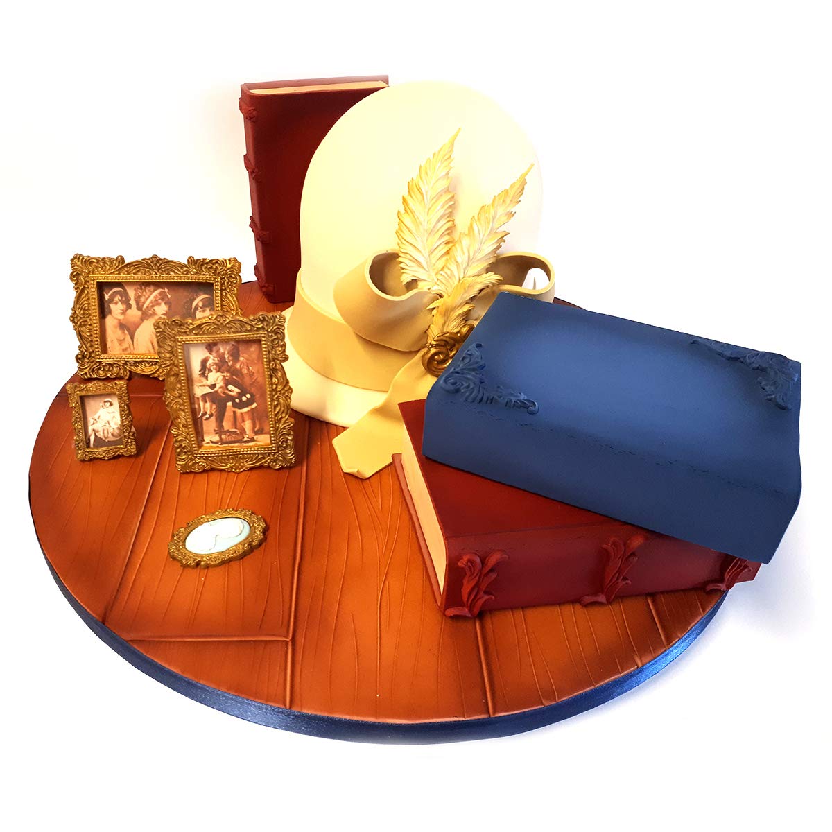 Katy Sue Medium Vintage Frame Silicone Mold For Cake Decorating & Crafts