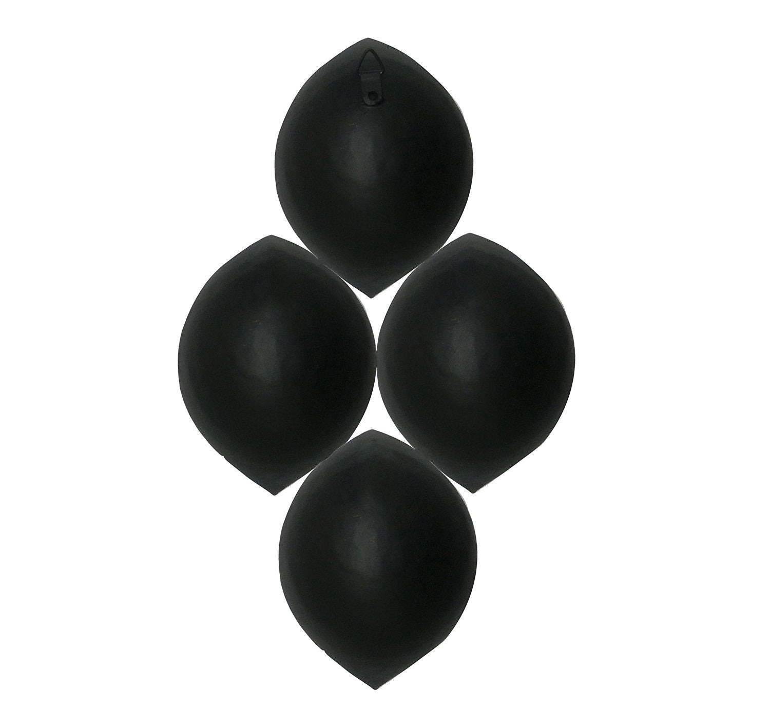 JaipurCrafts Iron Eye Shaped Wall Sconce with Tealight candle holder for Home and Diwali Decorations (Pack of 4)