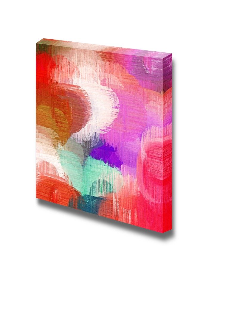 Canvas Prints Wall Art - Abstract Art Texture Background | Modern Wall Decor/Home Art Stretched Gallery Canvas Wraps Giclee Prin