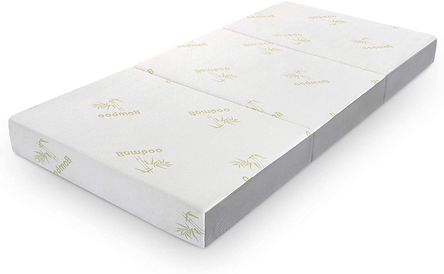 Inofia Twin Folding Mattress, 6 Inch Trifold Memory Foam Mattress With Ultra Soft Removable Cover, Non-Slip Bottom & Breathable 