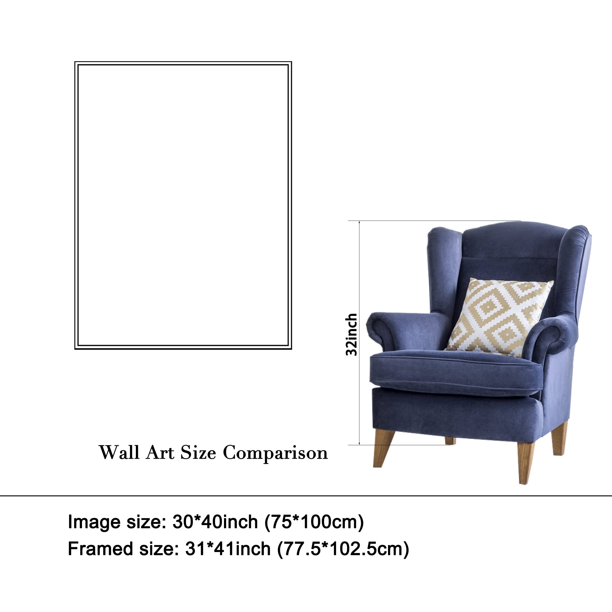 Wieco Art Large Framed Art Canvas Prints Of Cafe Terrace At Night Canvas Prints Wall Art By Van Gogh Paintings Reproduction Abst