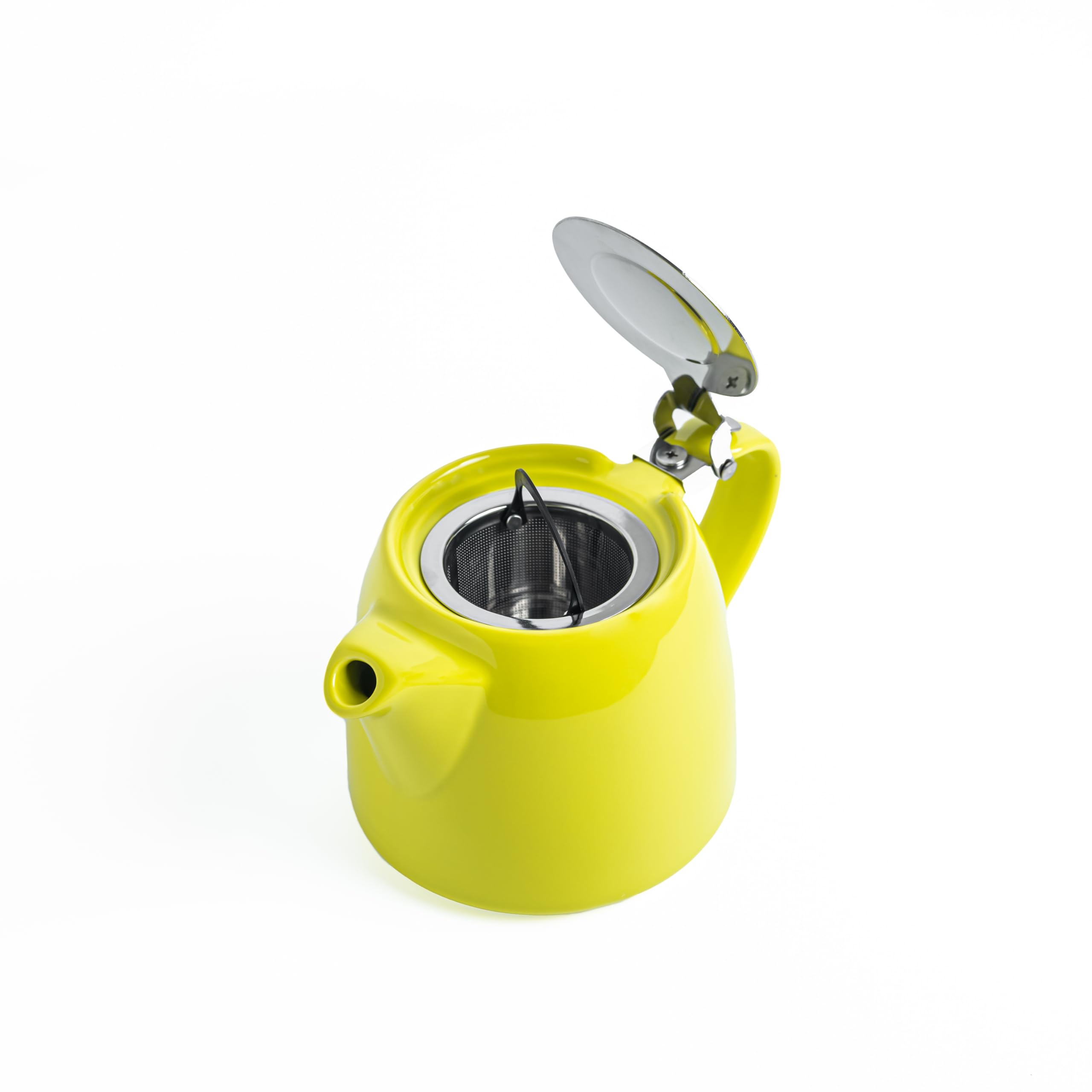 Glenburn Tea Direct Ceramic Teapot Kettle With Infuser  Perfect Loose-Leaf, Flowery, Herbal, Green Tea Maker  High Fired, Finely