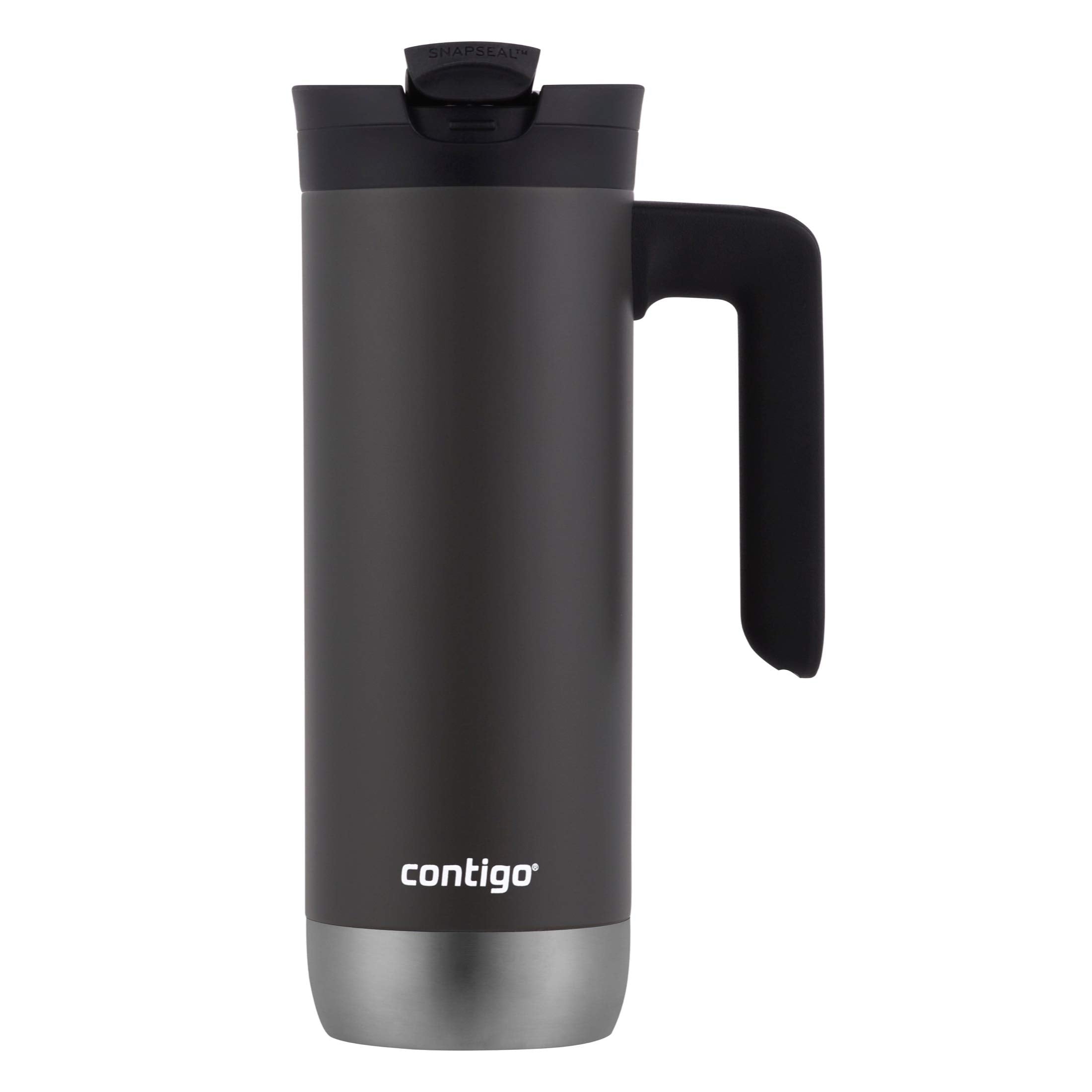 Contigo Stainless Steel Travel Mug 20oz with Handle & SNAPSEAL Lid, Sake - Model 2094864