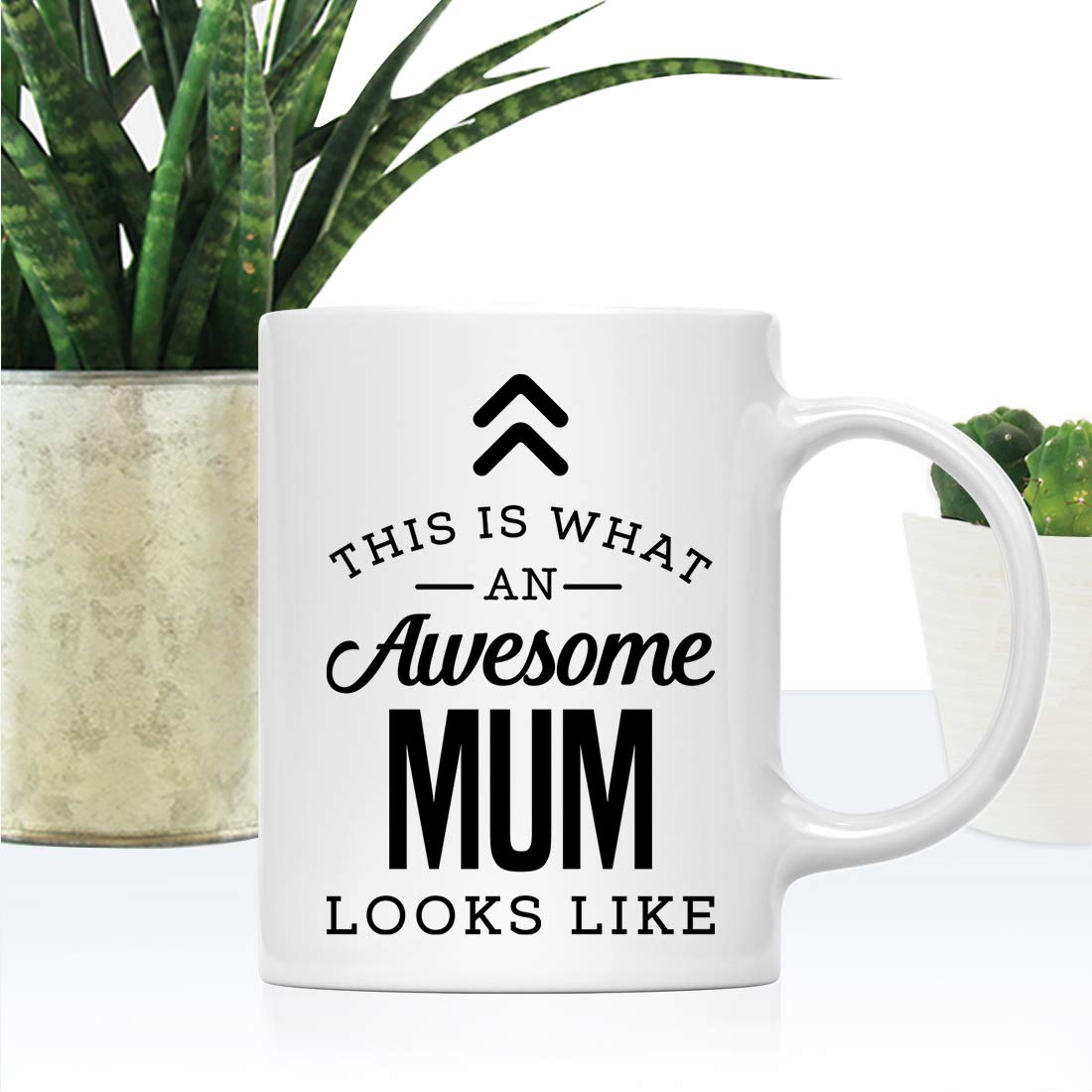 Andaz Press 11oz. Ceramic Coffee Tea Mug Gift, This is What an Awesome Mum Looks Like, 1-Pack, Birthday Gift Ideas Coworker Him