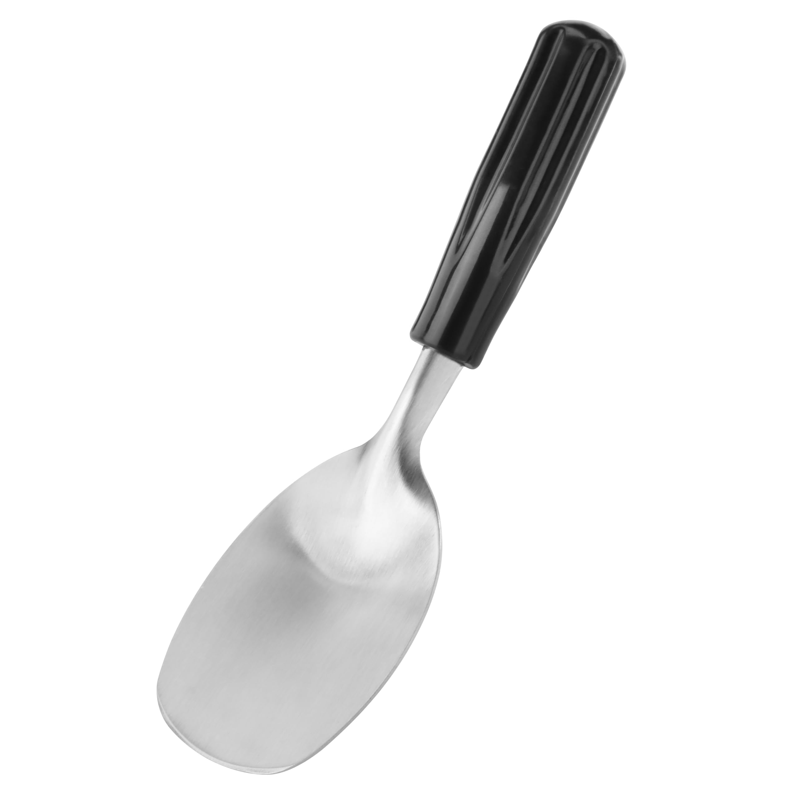 New Star Foodservice 34363 Stainless Steel 18/8 Espresso Frothing Spade & Ice Cream Spade Bakelite Handle, Silver
