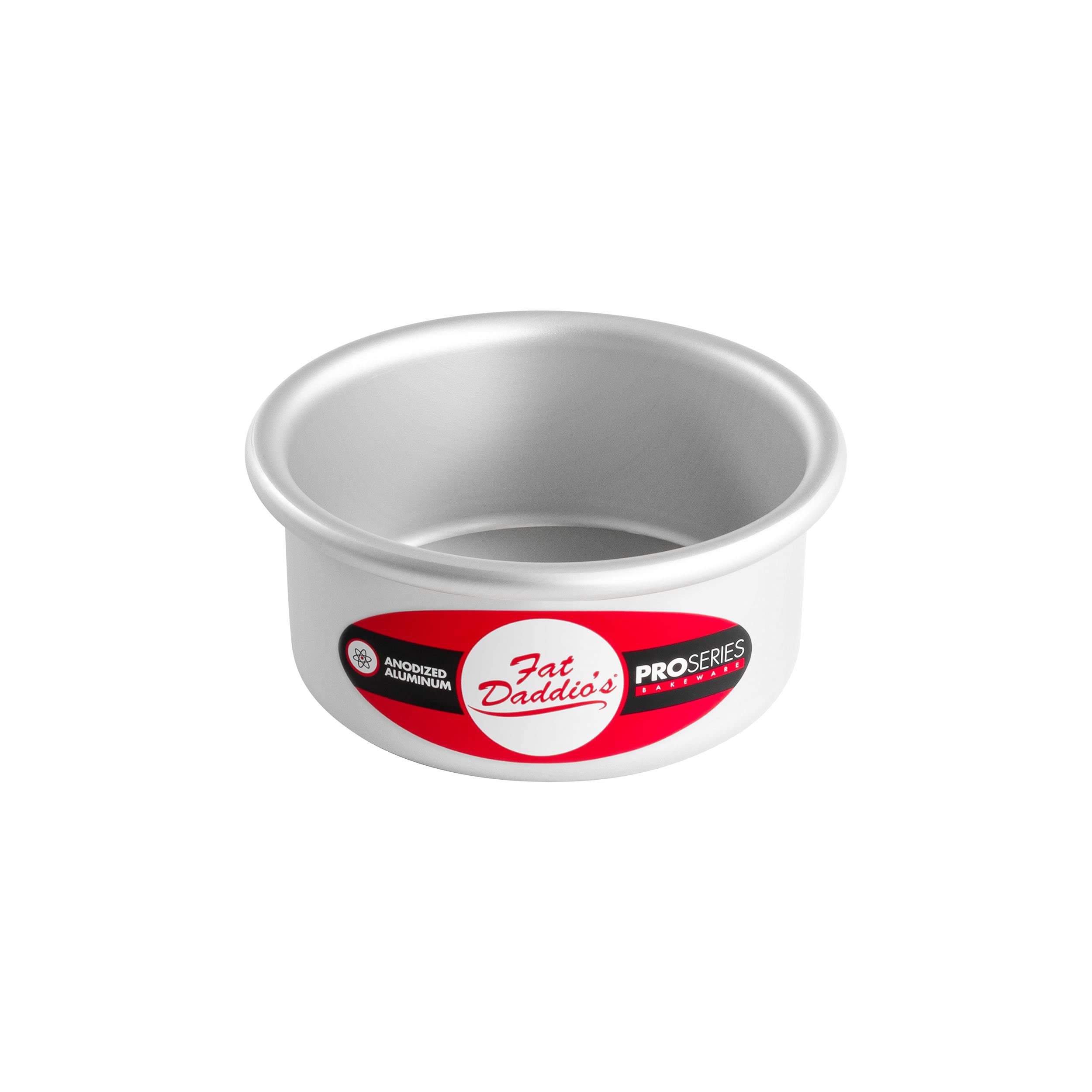 Fat Daddio'S Pcc-42 Anodized Aluminum Round Cheesecake Pan, 4 X 2 Inch