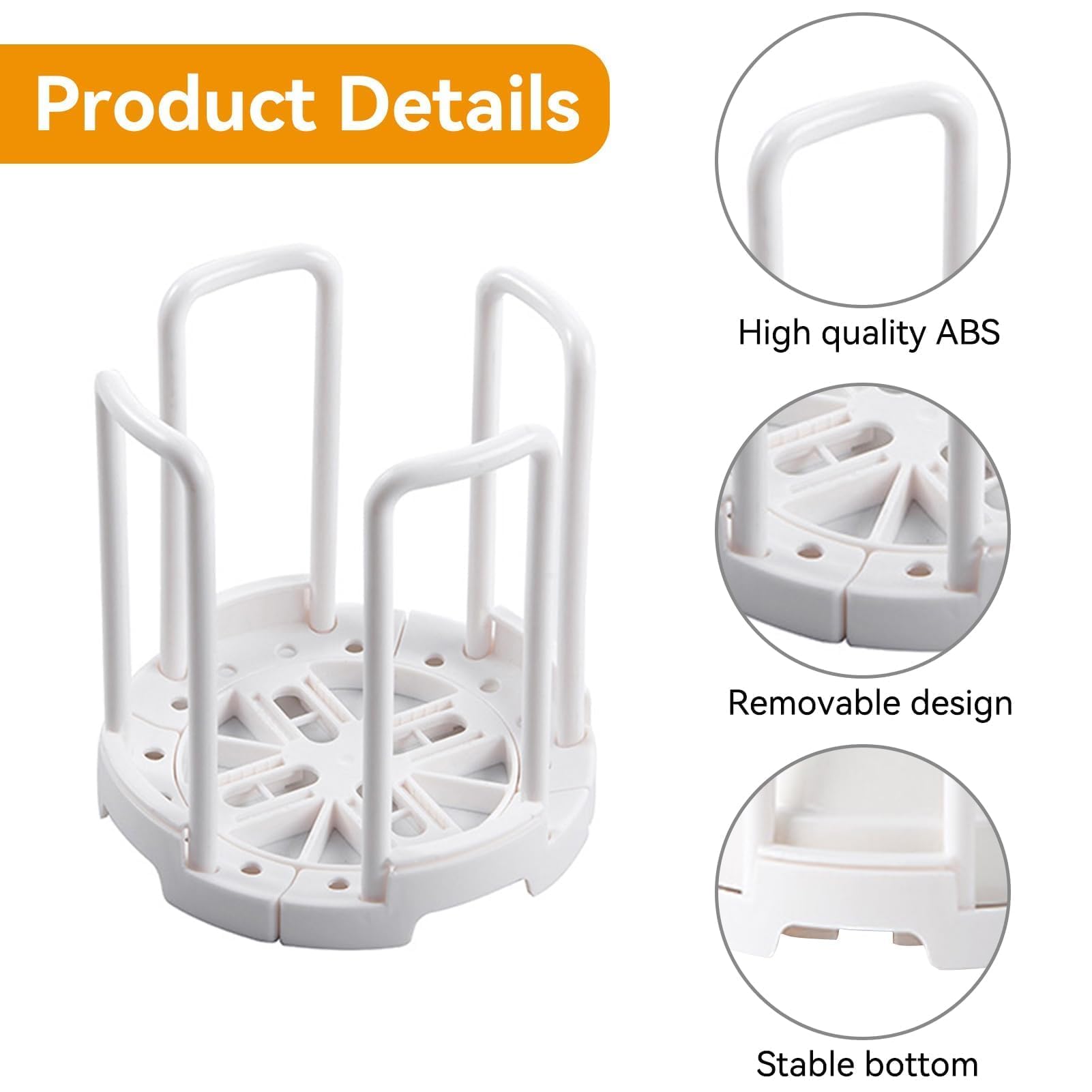 Bowl Rack, Adjustable Plate Holders For Dinner Plates Retractable Plates Organizer Dish Holder Plate Dish Rack Organizer With Ha