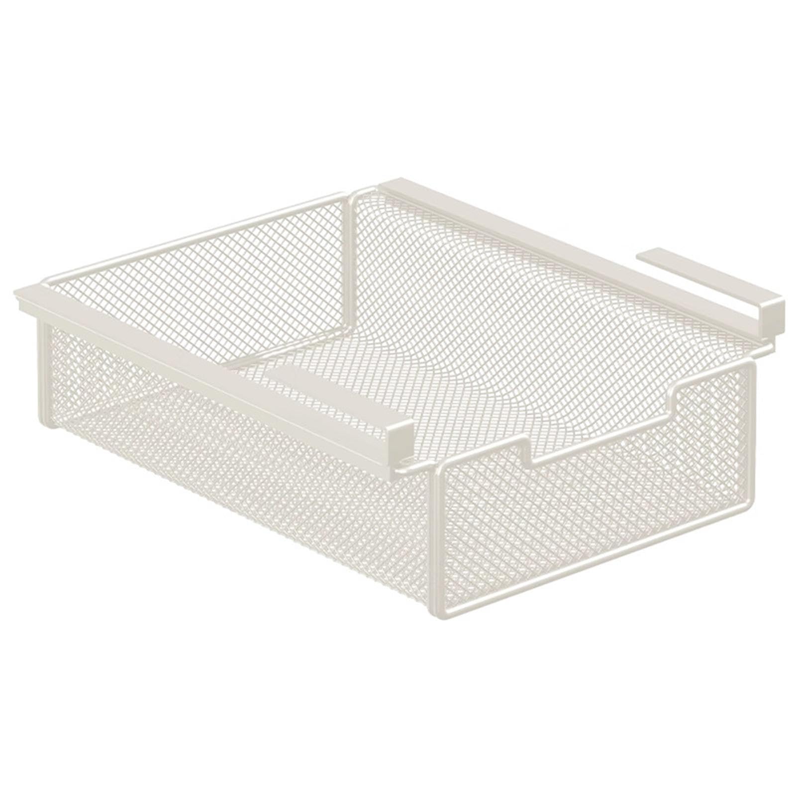 Ecomistiq Under Shelf Storage Basket Hanging Basket For Closet Cabinet Room Essentials S | Closet Organizers | Home Organization