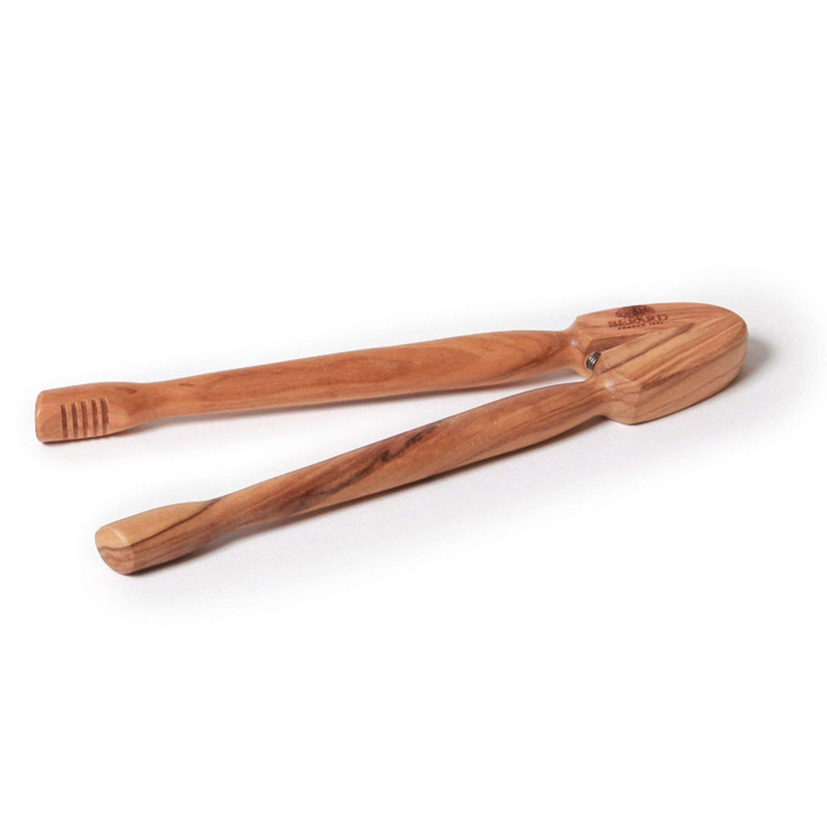 Berard 52175 French Olive-Wood Handcrafted Tongs